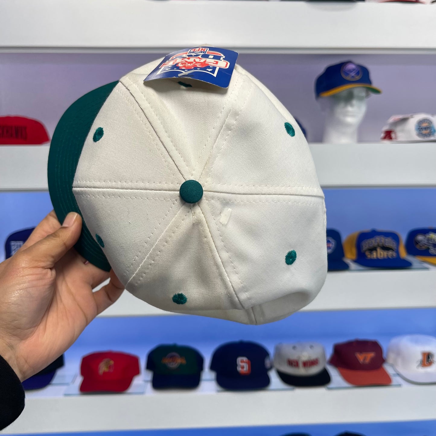 Vintage NFL Miami Dolphins Logo 7 Twill Snap Back