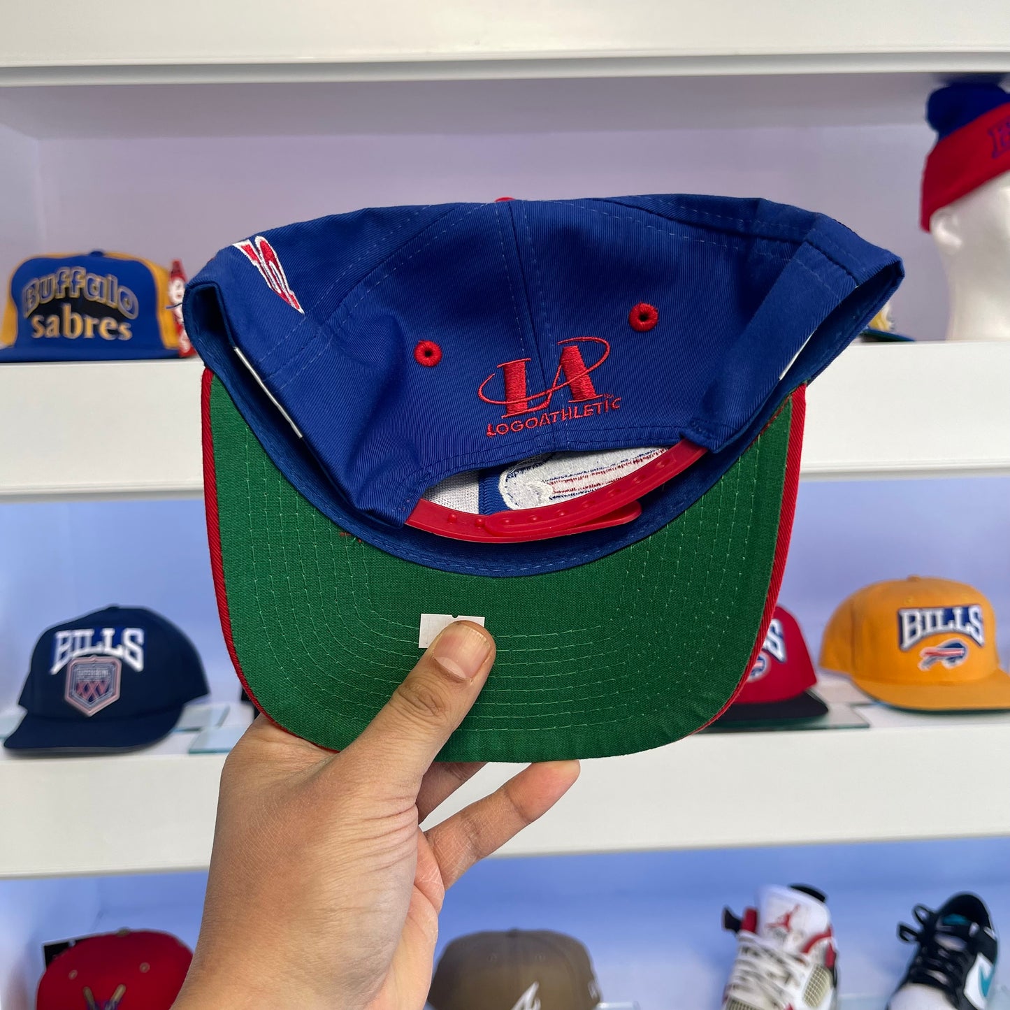 Vintage Buffalo Bills Logo Athletic Snap Back