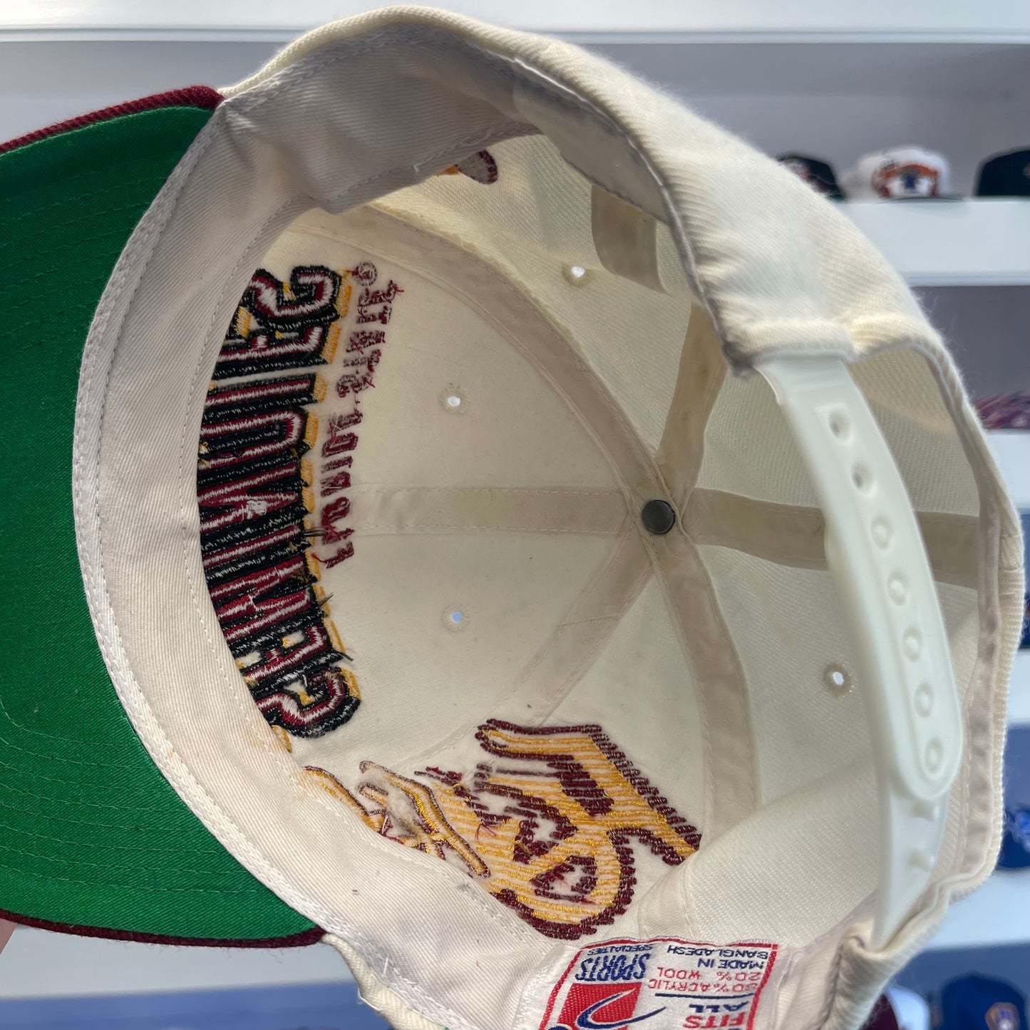 Vintage 1990s NCAA Florida State Seminoles Laser Shadow Sports Specialties Snap Back