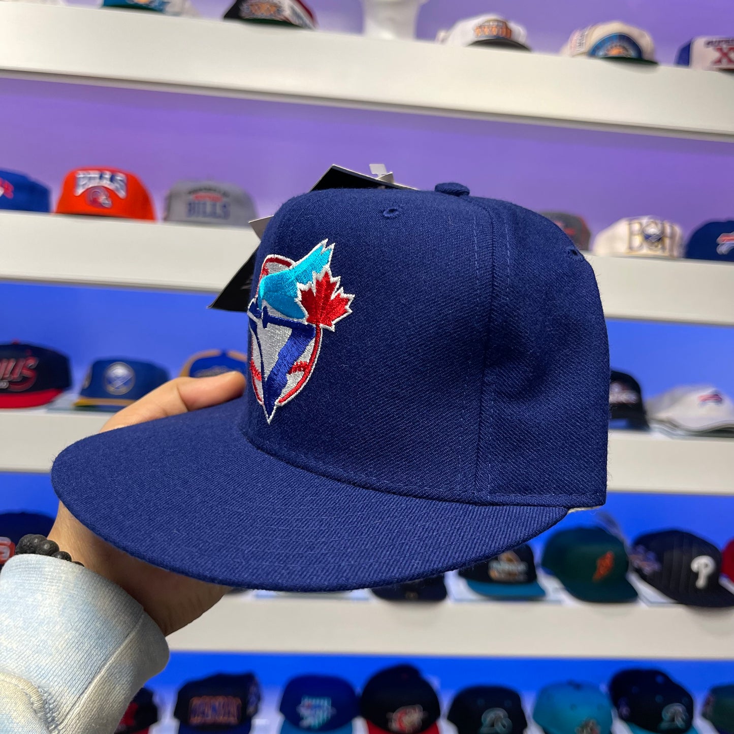 Vintage 1990s MLB Toronto Blue Jays 59fifty New Era fitted size 7 New with Tags