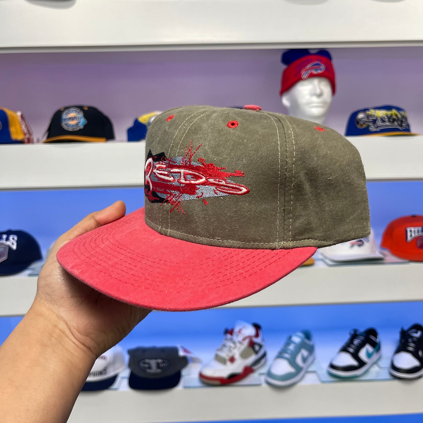 Vintage Cincinnati Reds Snap Back Dead Stock New