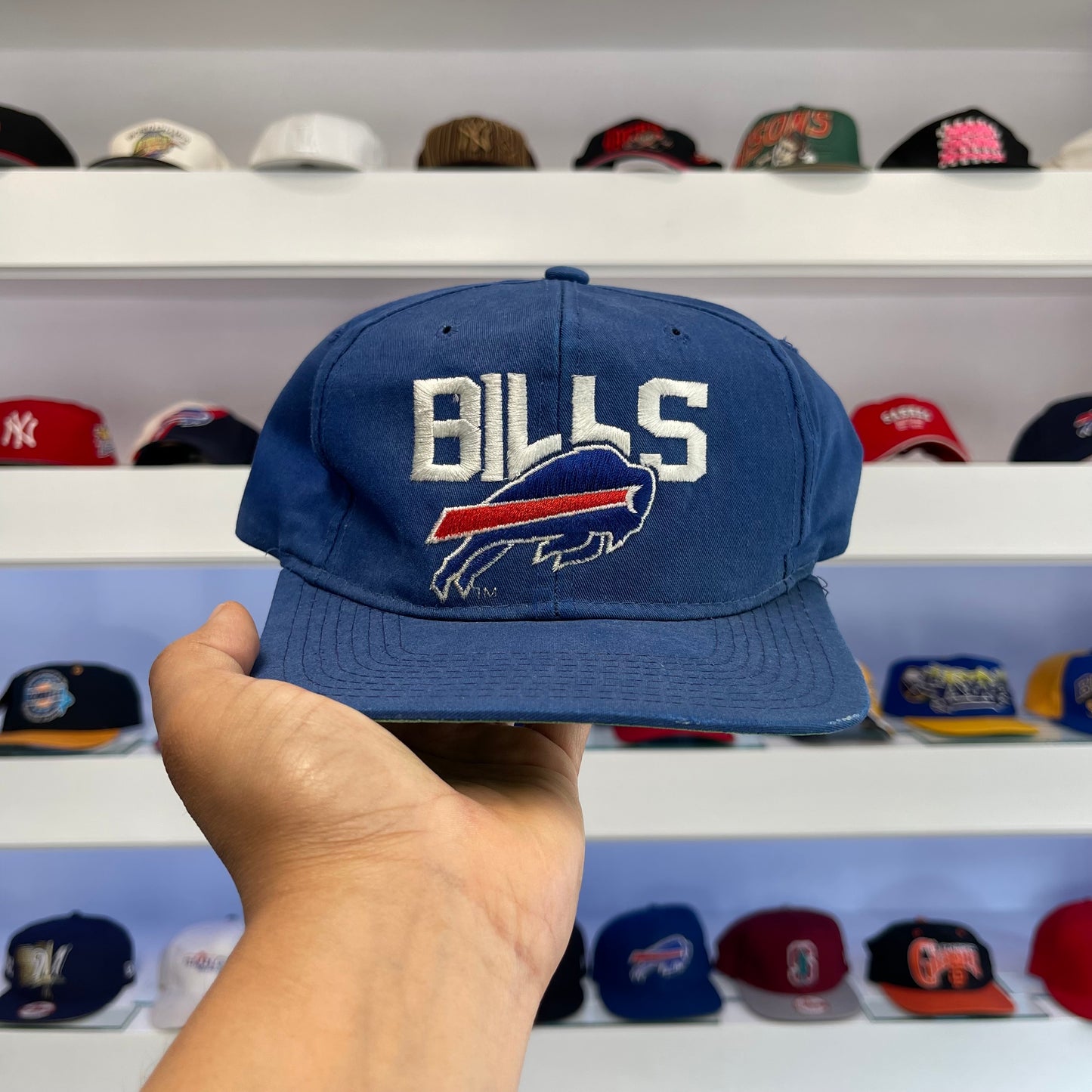 Vintage NFL Buffalo Bills Twill Snap Back