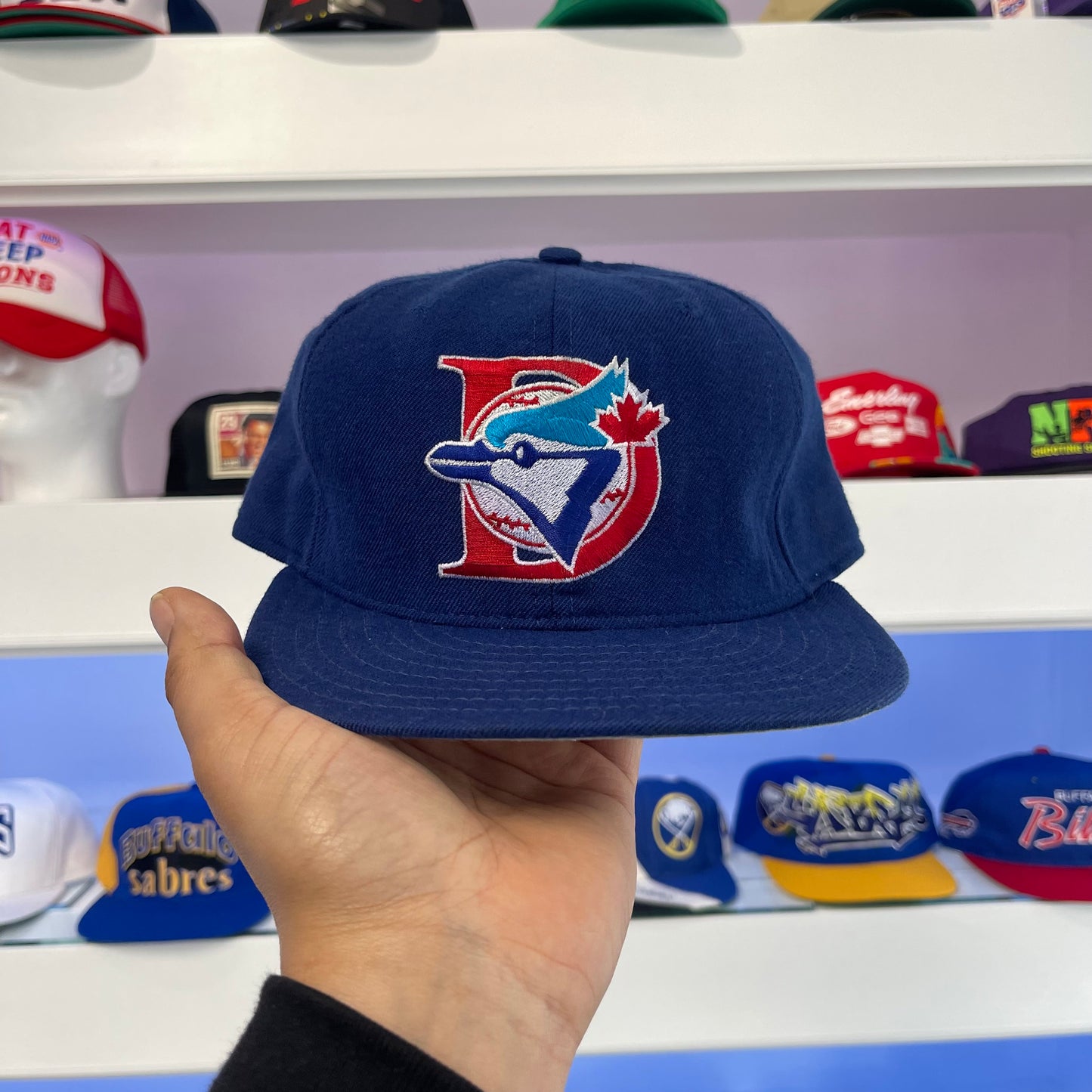 Vintage Dunedin Blue Jays Minor New Era Fitted Size 7 3/8