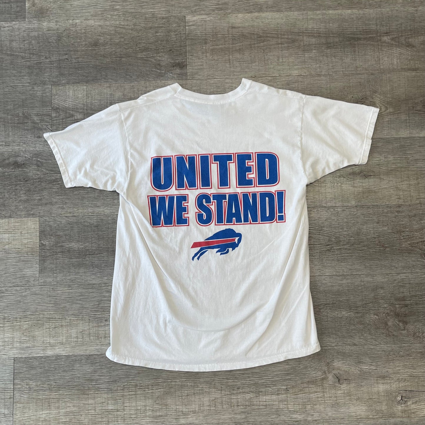 Vintage Buffalo Bills OPEN UP A CAN OF WHOOP A$$ Shirt Size Large