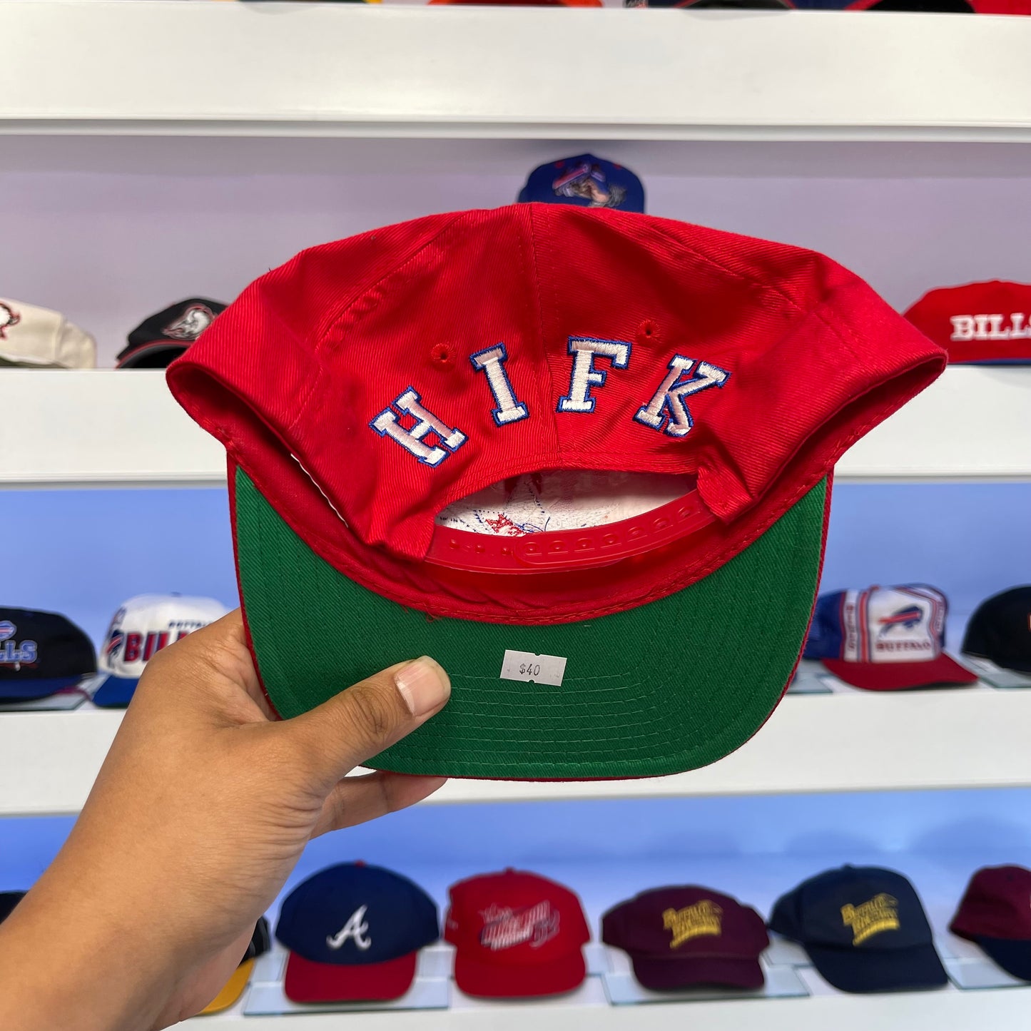 Vintage HIFK Helsinki Finland Professional Hockey Snap Back