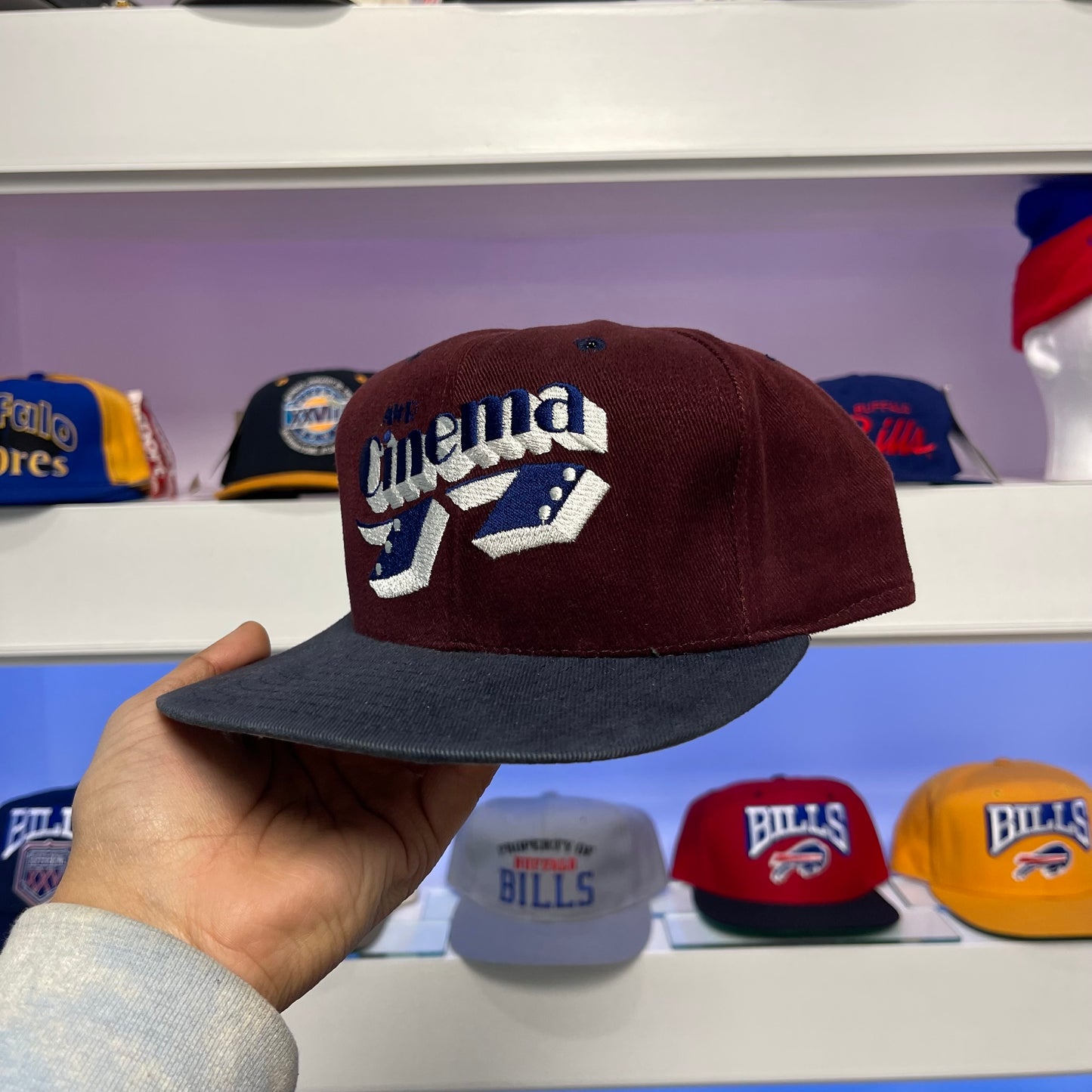 Vintage Cinema 77 Snap Back New Dead Stock