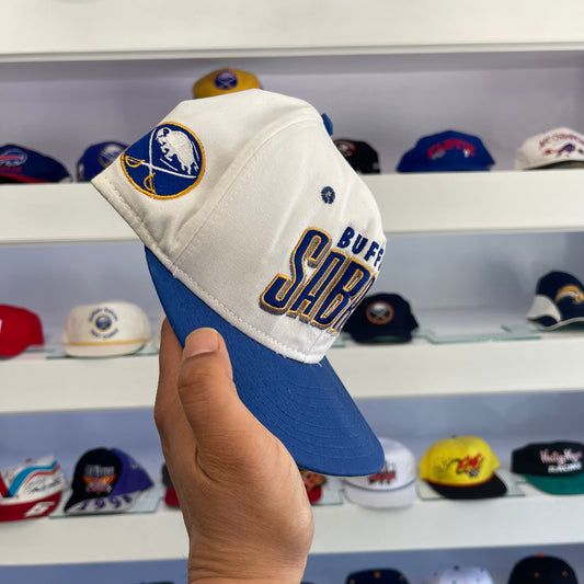 Vintage 1990s NHL Buffalo Sabres Snap Back
