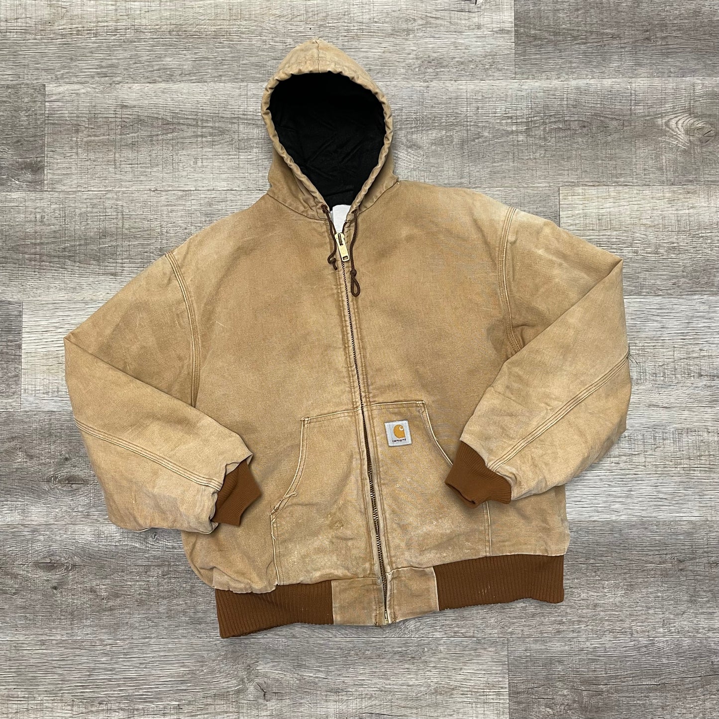 Vintage 1990s Brown Carhartt Jacket Size Large