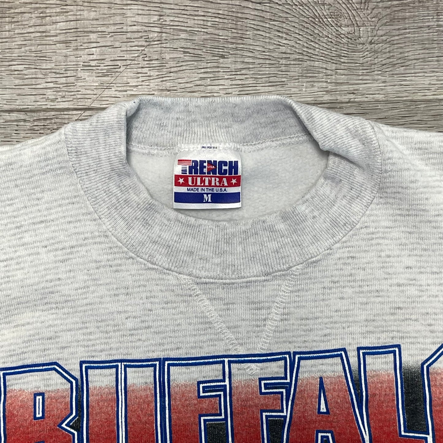 Vintage Buffalo Bills Reverse Sweater Size Medium