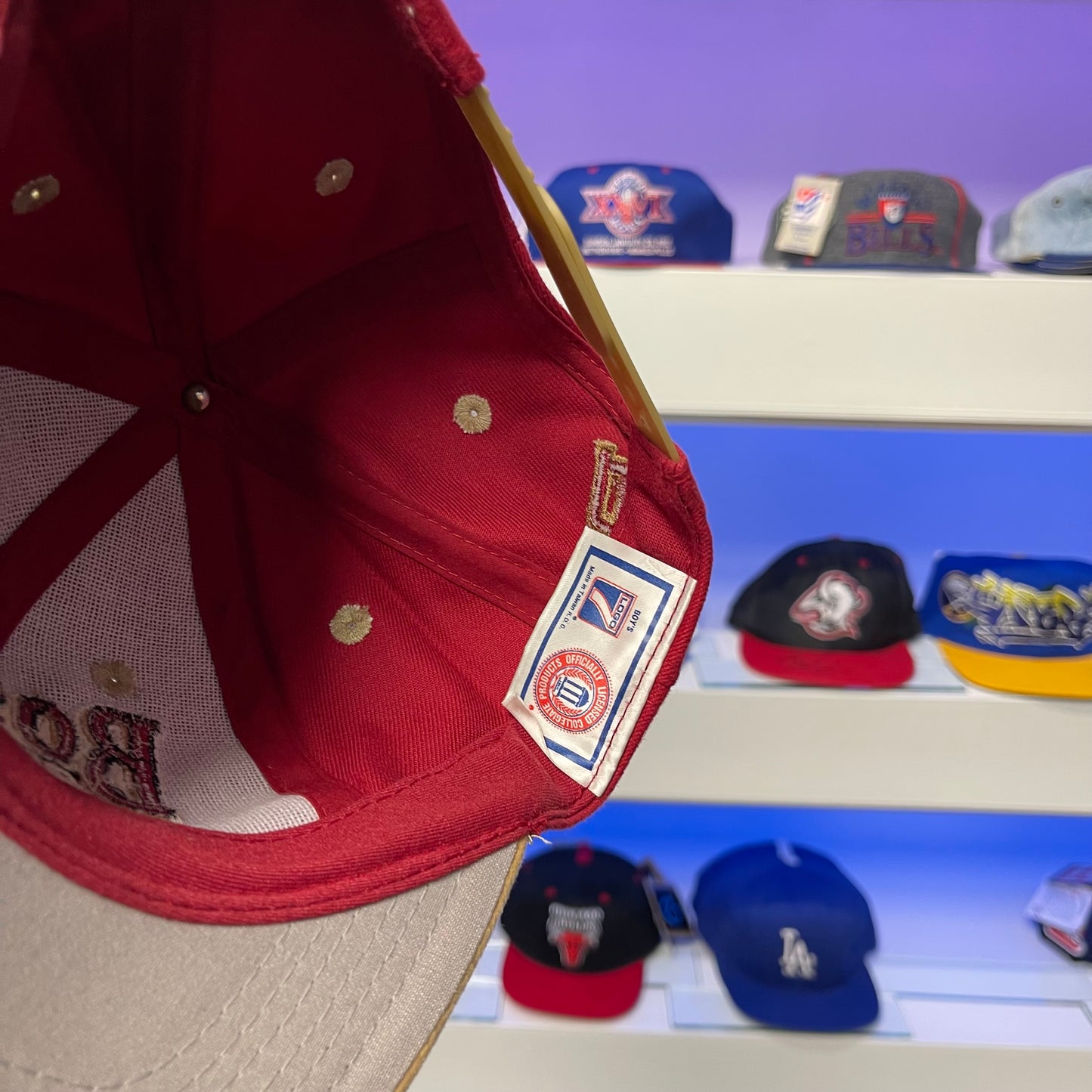 Vintage 1990s NCAA Boston College Small Medium Snap Back New with Tags