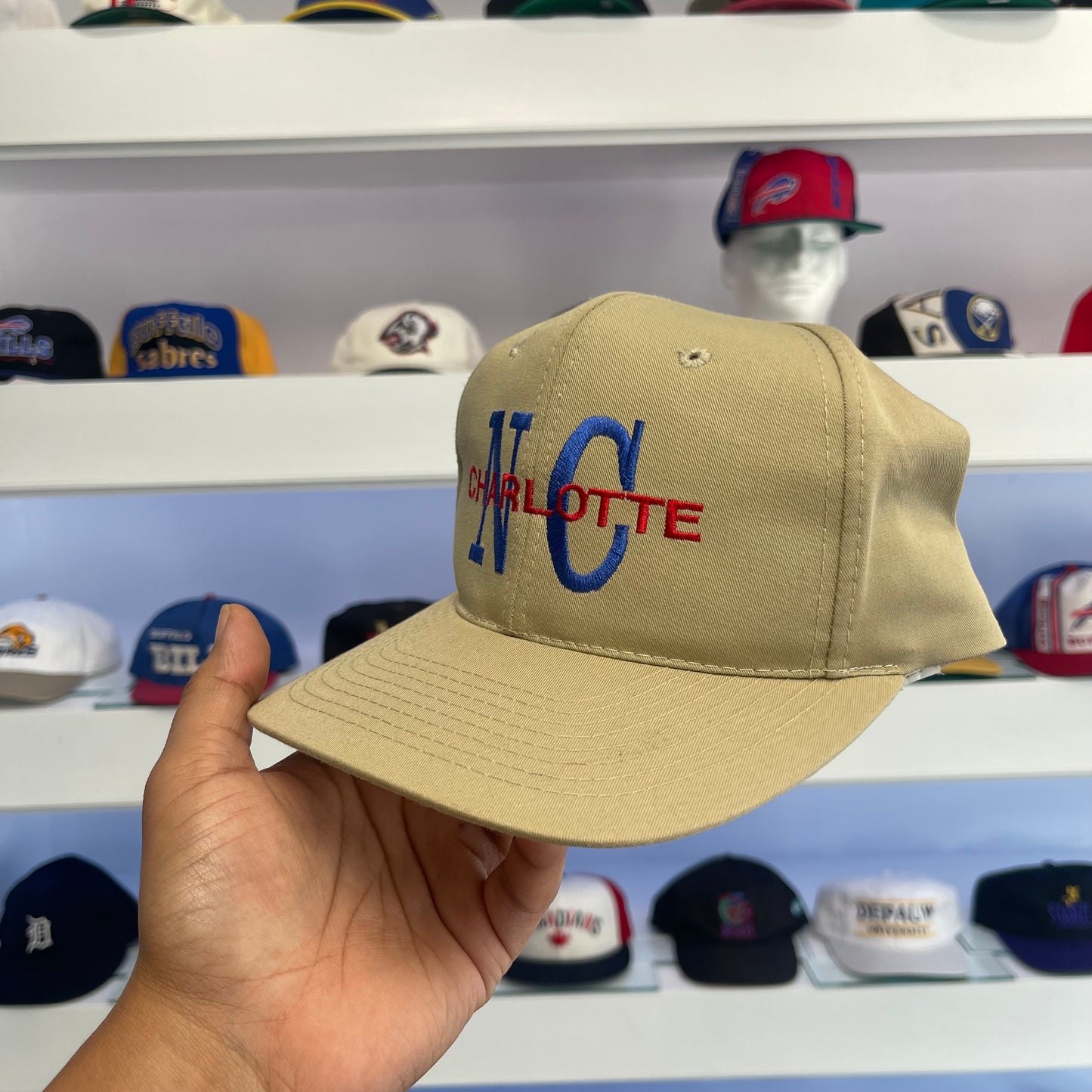 Vintage 1990s Charlotte NC Snap Back