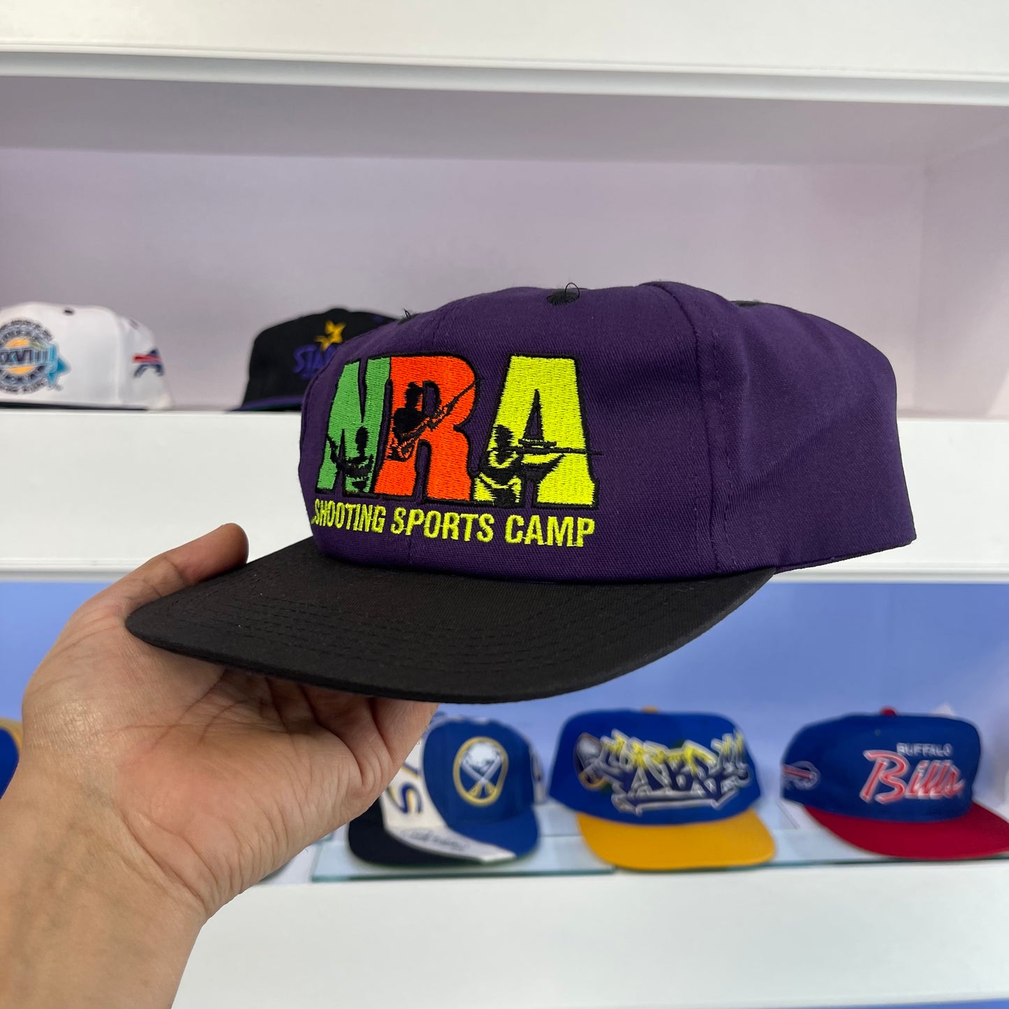 Vintage NRA Shooting Sports Camp Snap Back