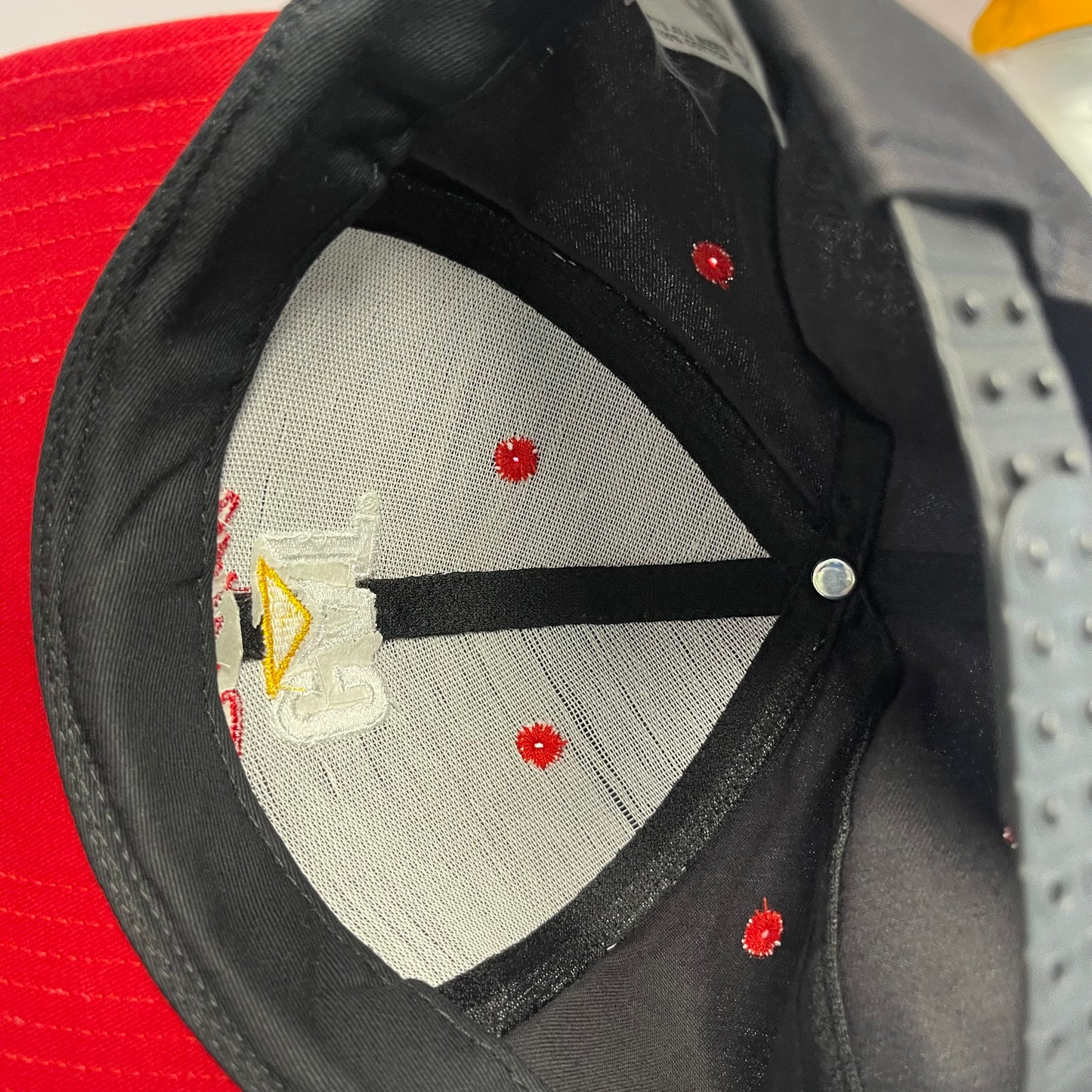 Vintage 1990s CAT Racing NASCAR Twill Snap Back