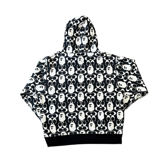 Coach x BAPE Hoodie Size Large Pullover Hoodie
