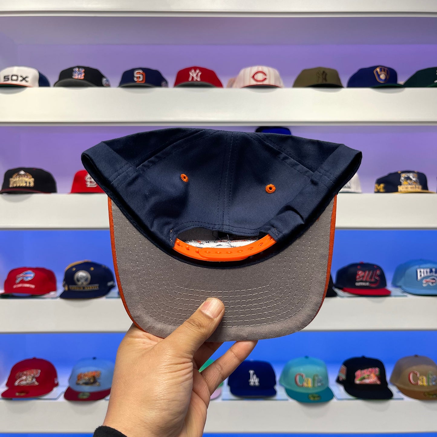 Vintage NFL 1990s Denver Broncos Twill Snap Back New with Tags