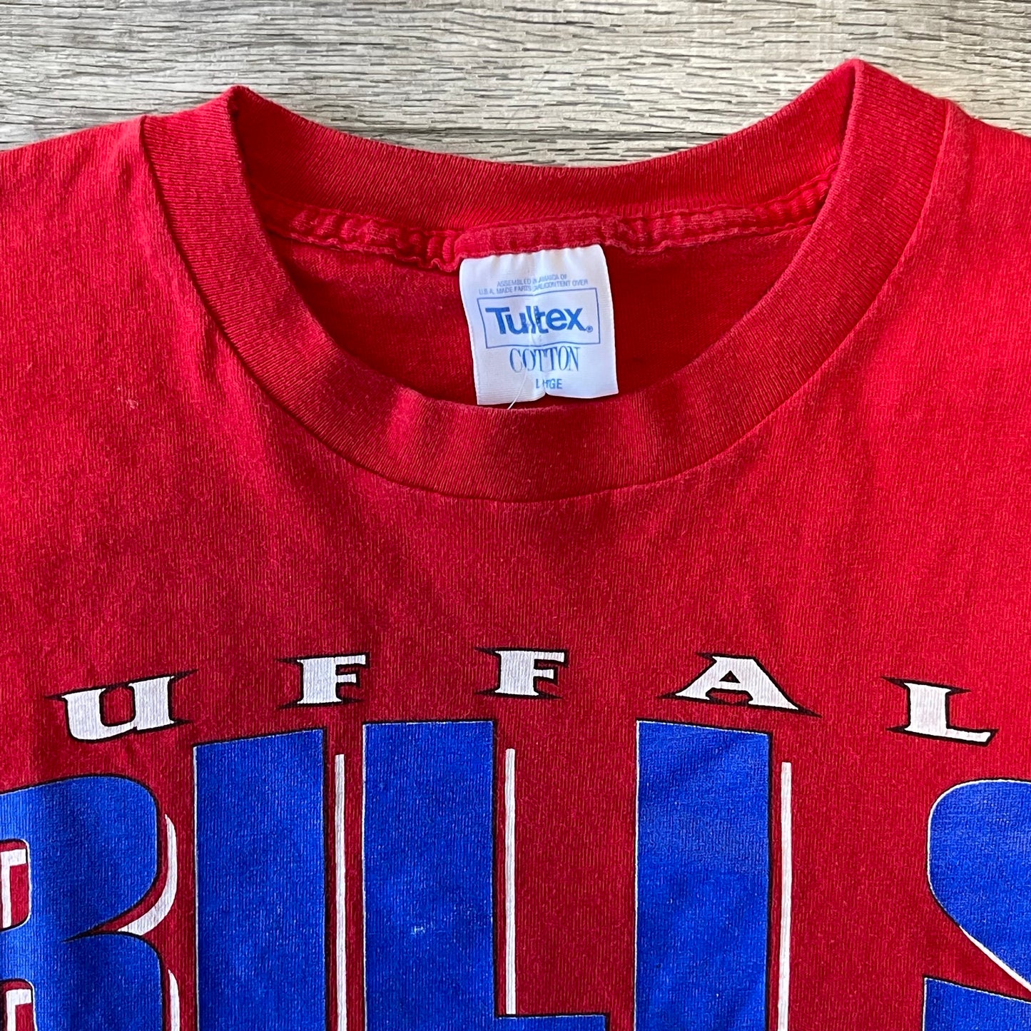 Vintage 1992 Buffalo Bills AFC Champions T Shirt Size Large