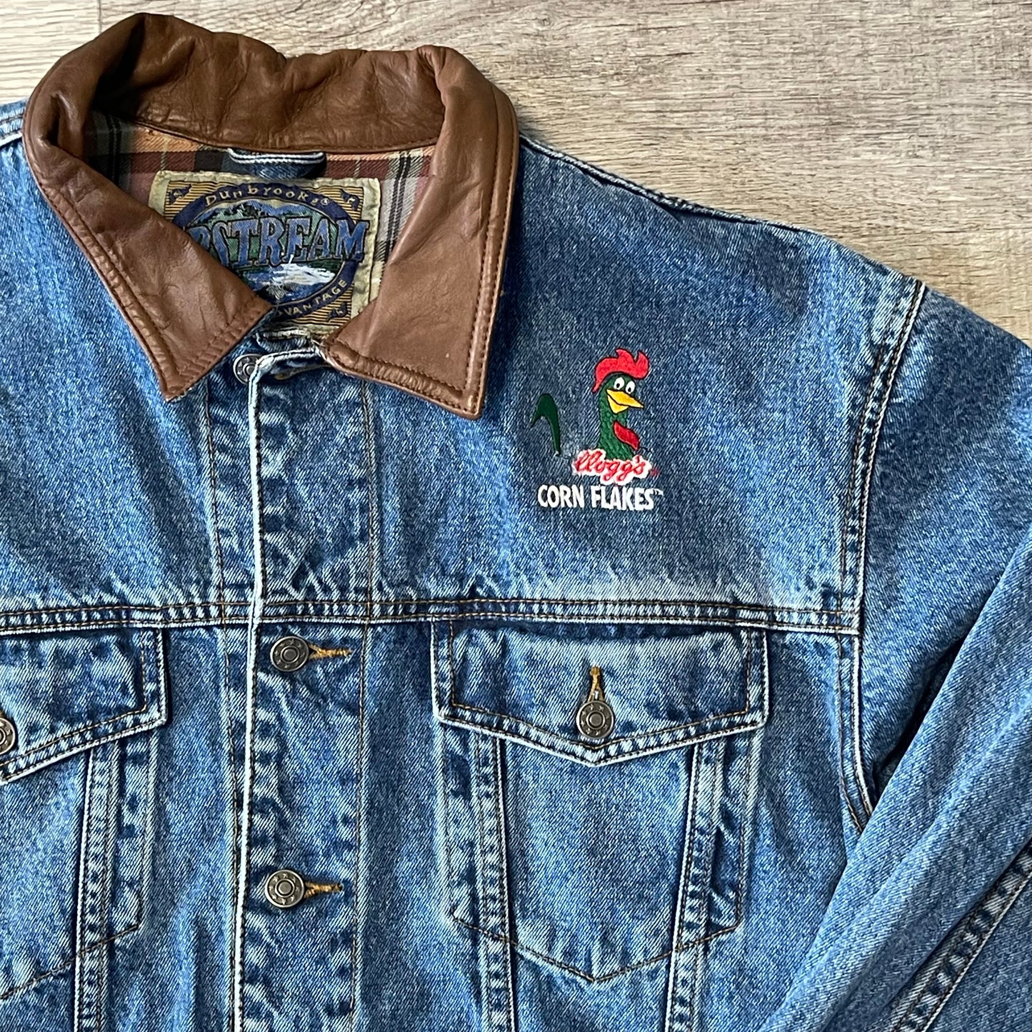 1990s Everything Vintage Denim Jacket Size Medium
