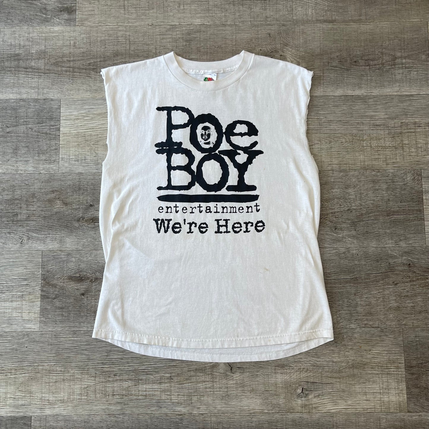 Vintage Y2K Poe Boy Entertainment Sleeveless Rap Tee Size Large