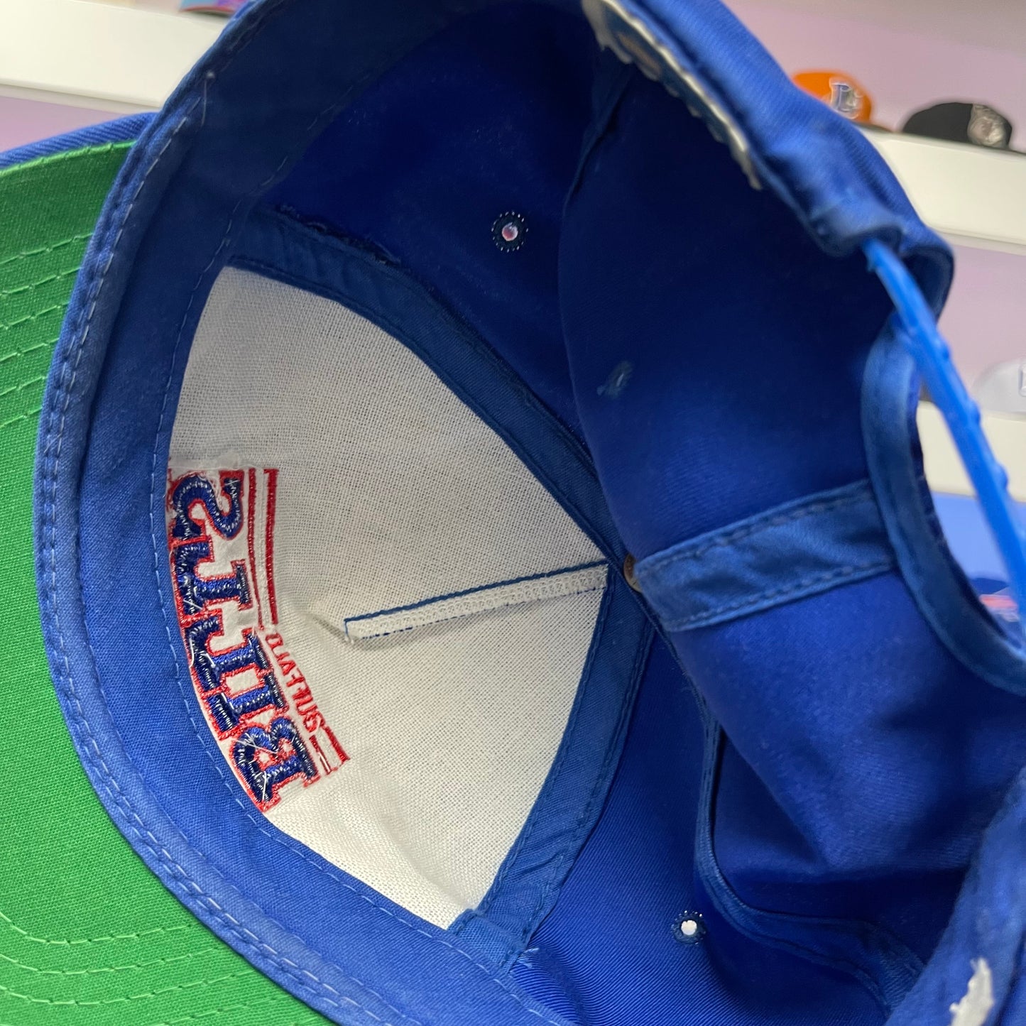 Vintage 1980s NFL Buffalo Bills Twill Snap Back
