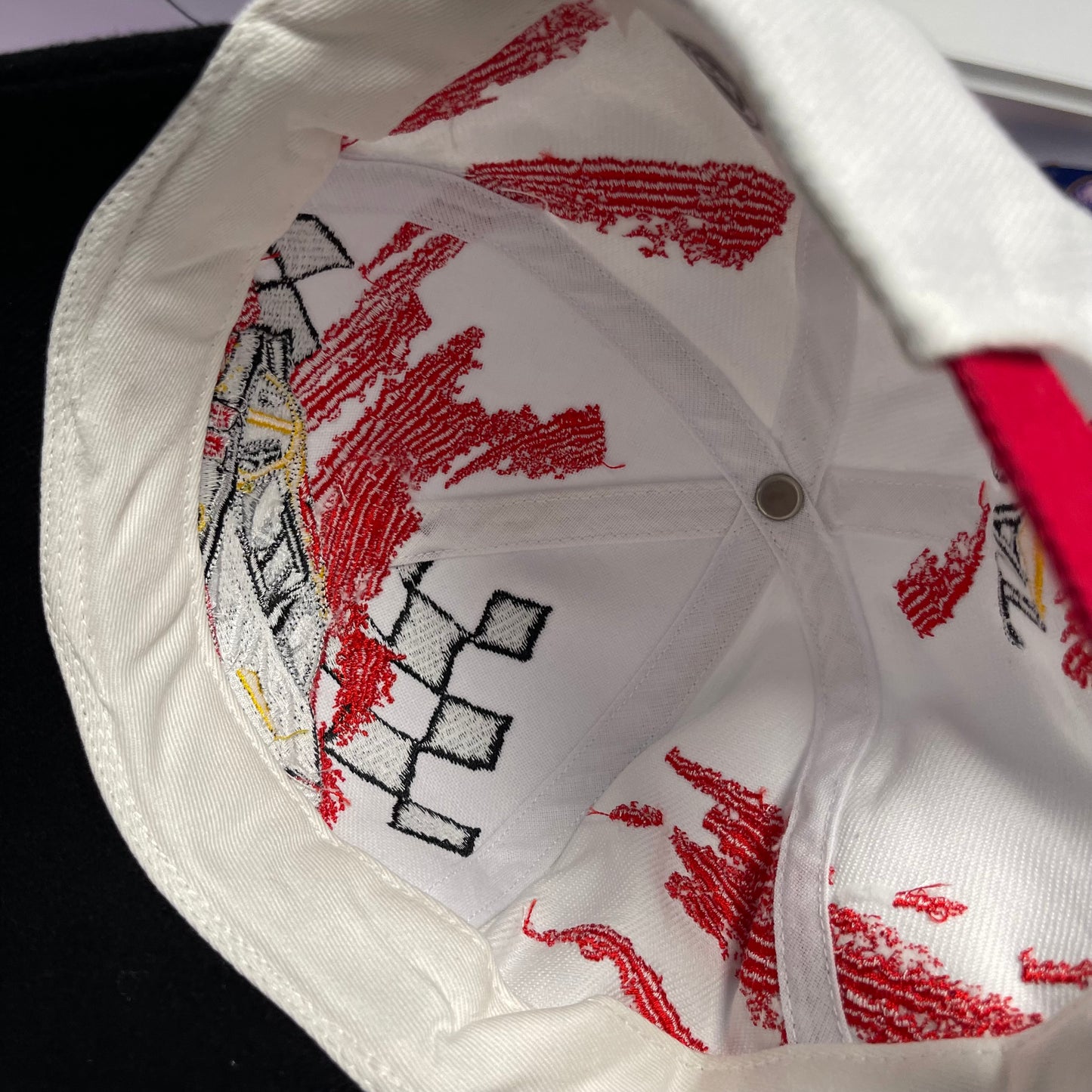 Vintage NASCAR CAT Racing Hat Dead Stock New
