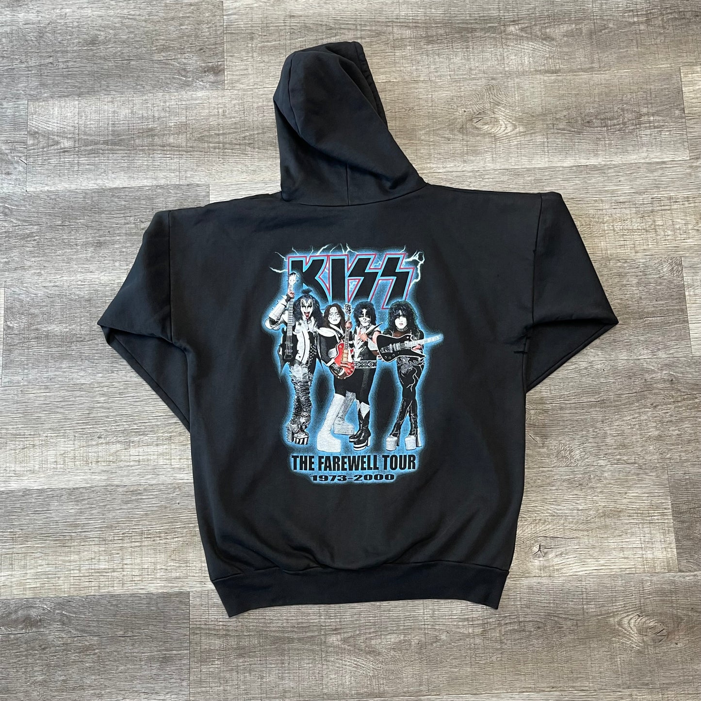 Vintage 2000s Y2K Kiss Hoodie Size XL