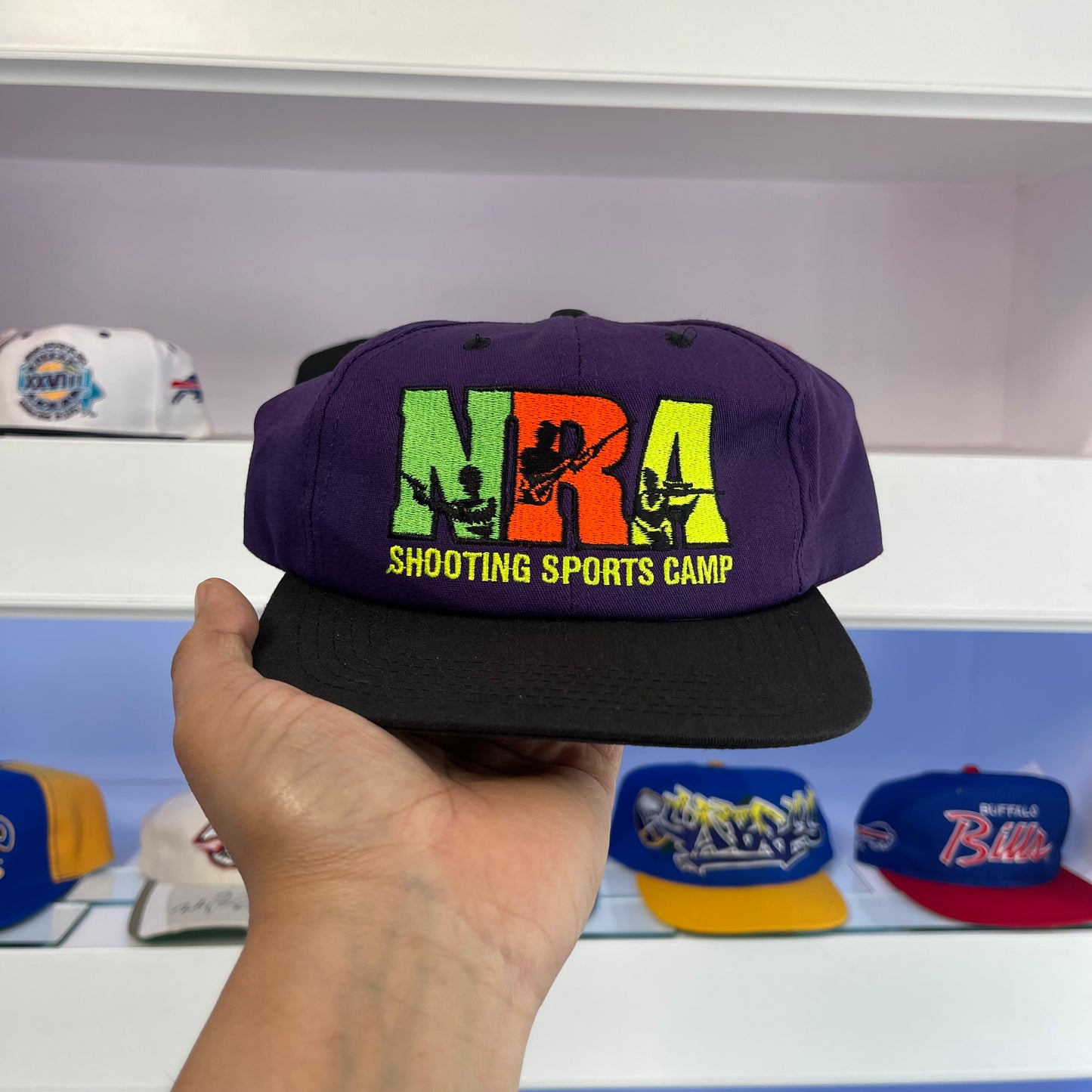 Vintage NRA Shooting Sports Camp Snap Back