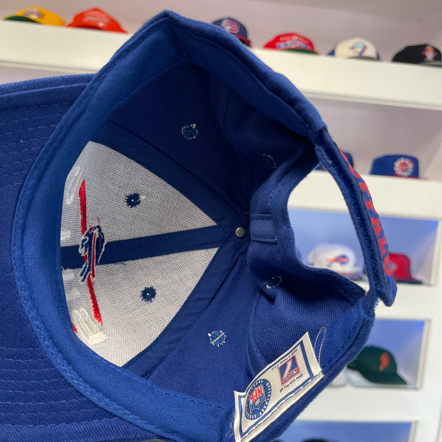 Vintage 1990s NFL Buffalo Bills Strap Back Hat