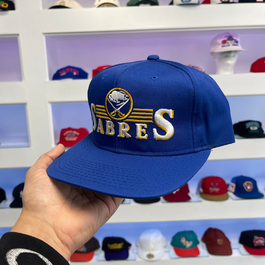 Vintage 1990s Buffalo Sabres Twill Snap Back