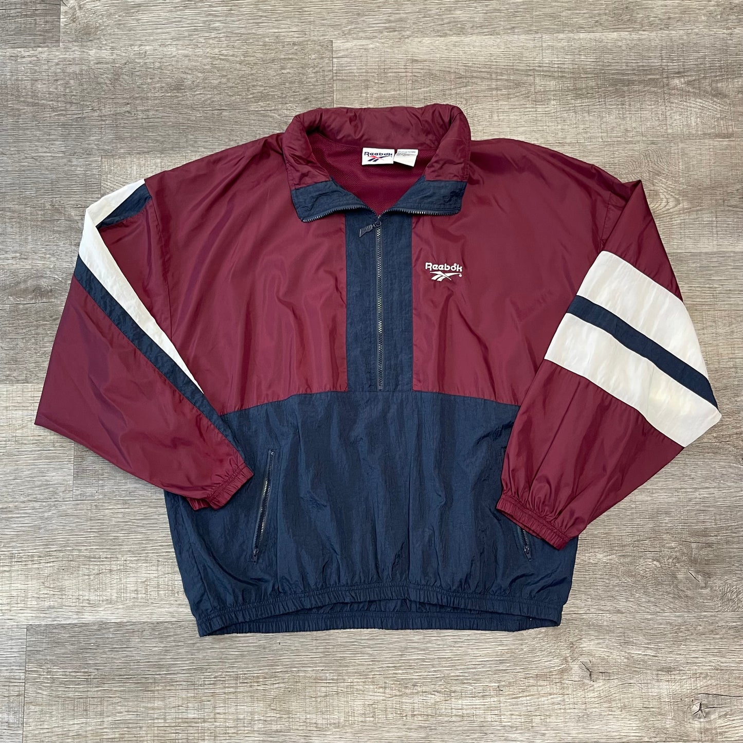 Vintage Reebok Windbreaker Jacket Size XL