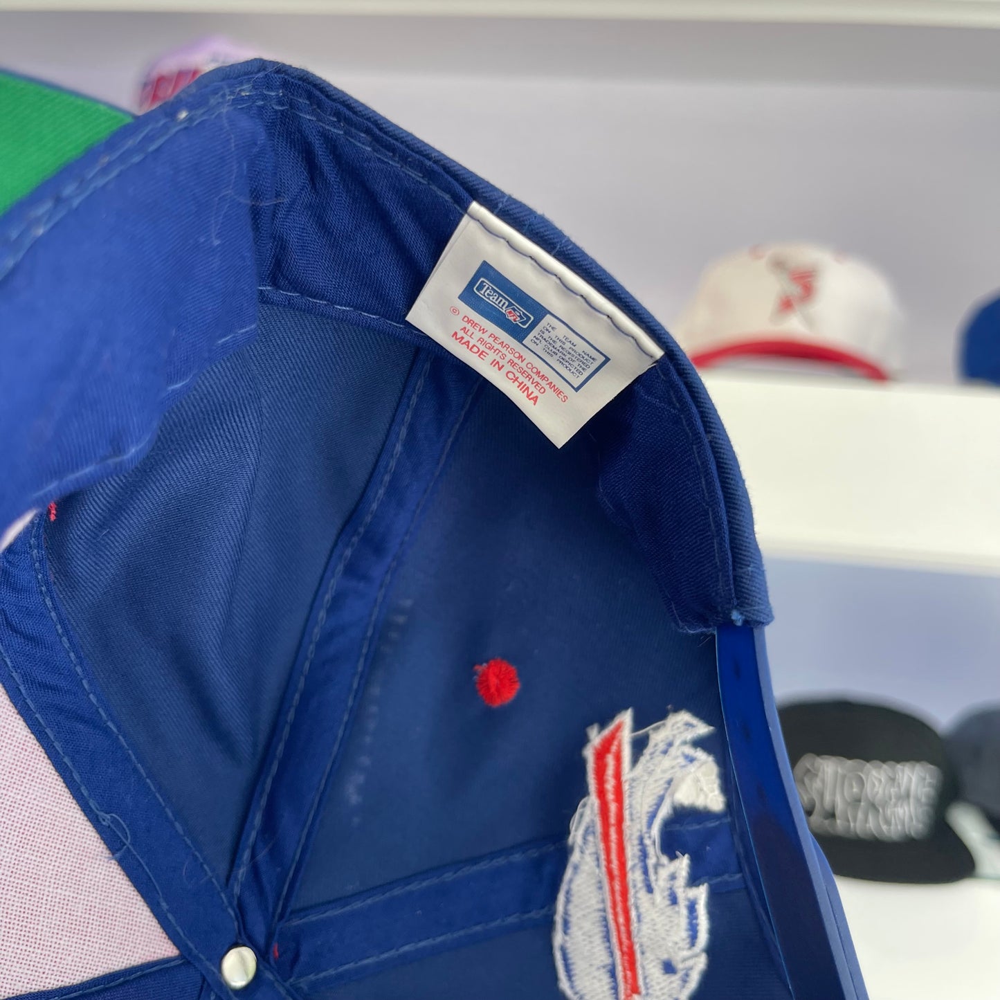 Vintage 1990s Buffalo Bills Twill Snap Back New with Tags