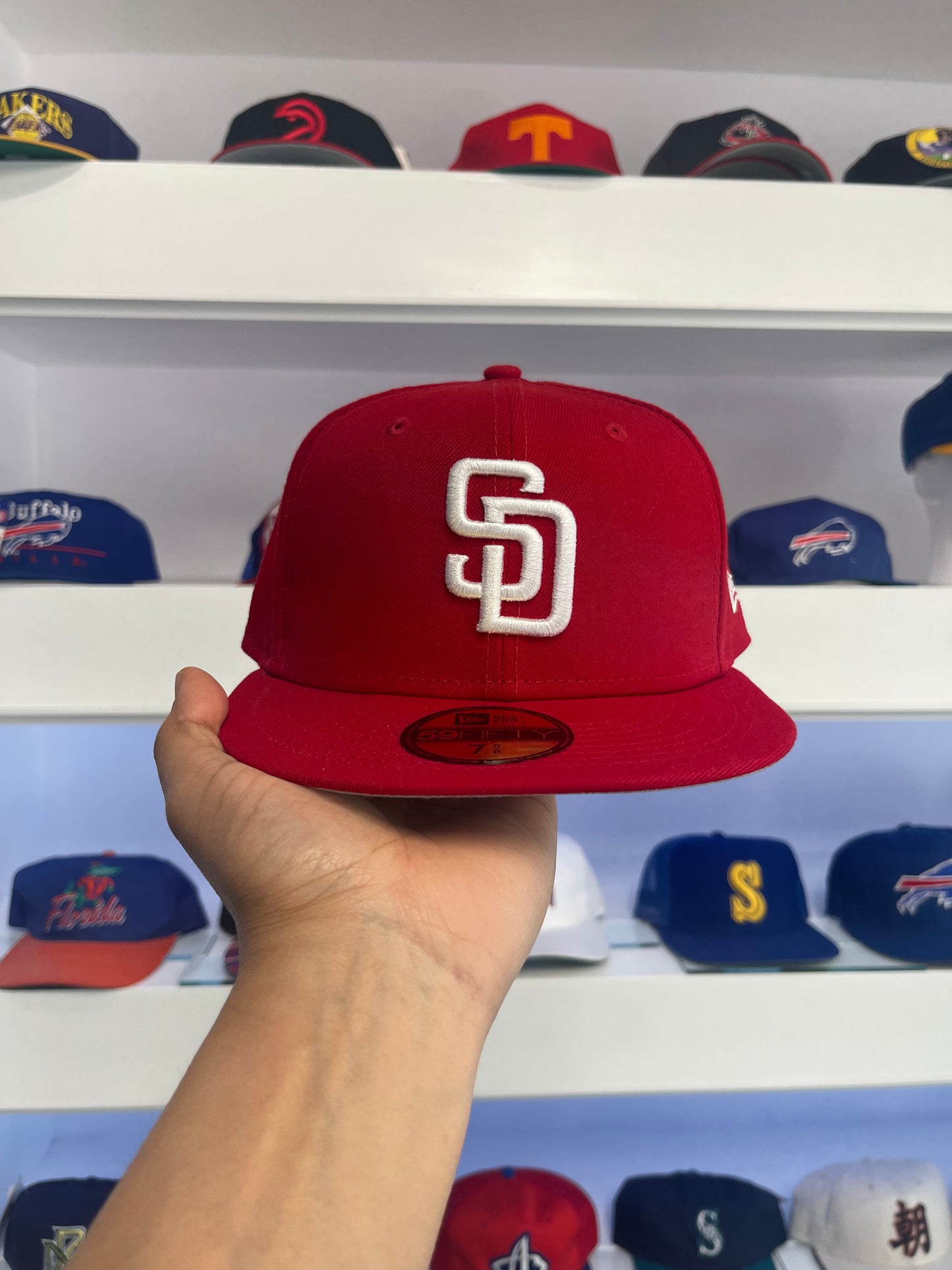 San Diego Padres New Era Fitted Size 7 5/8
