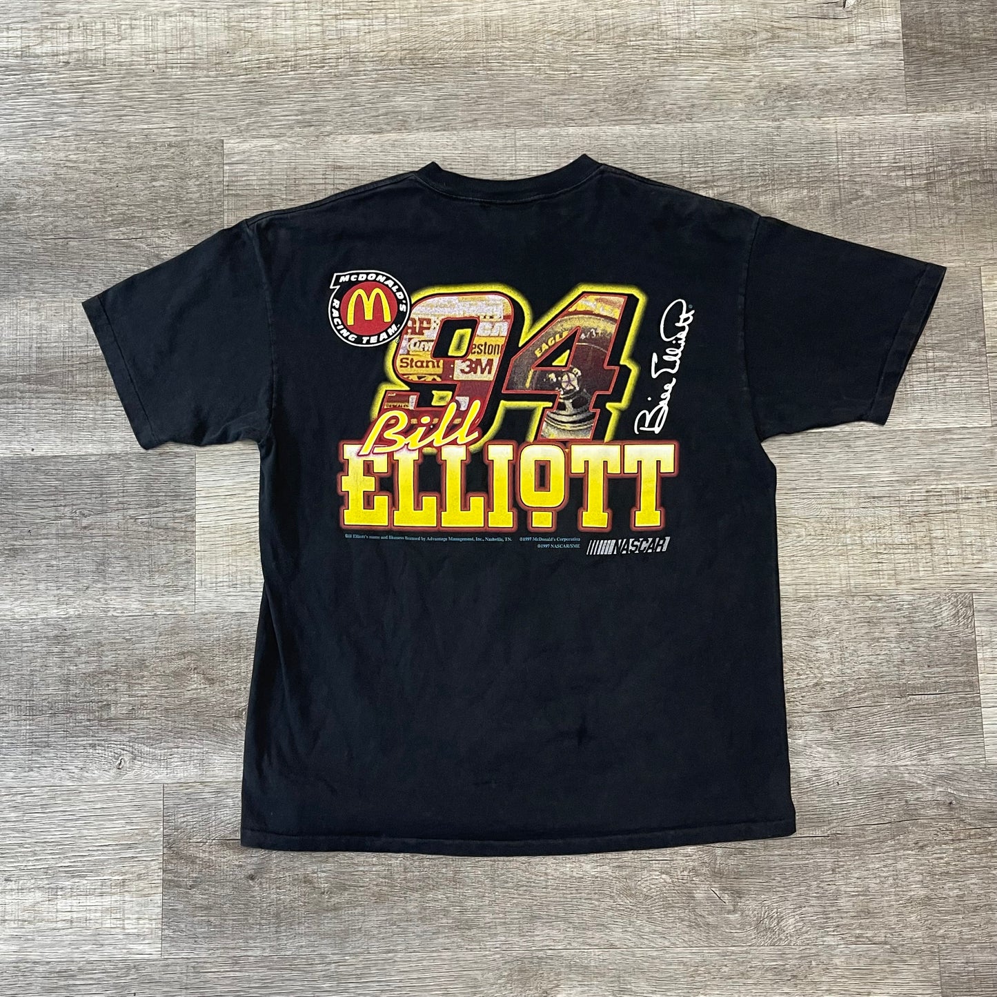 Vintage Bill Elliott NASCAR Shirt Size XL
