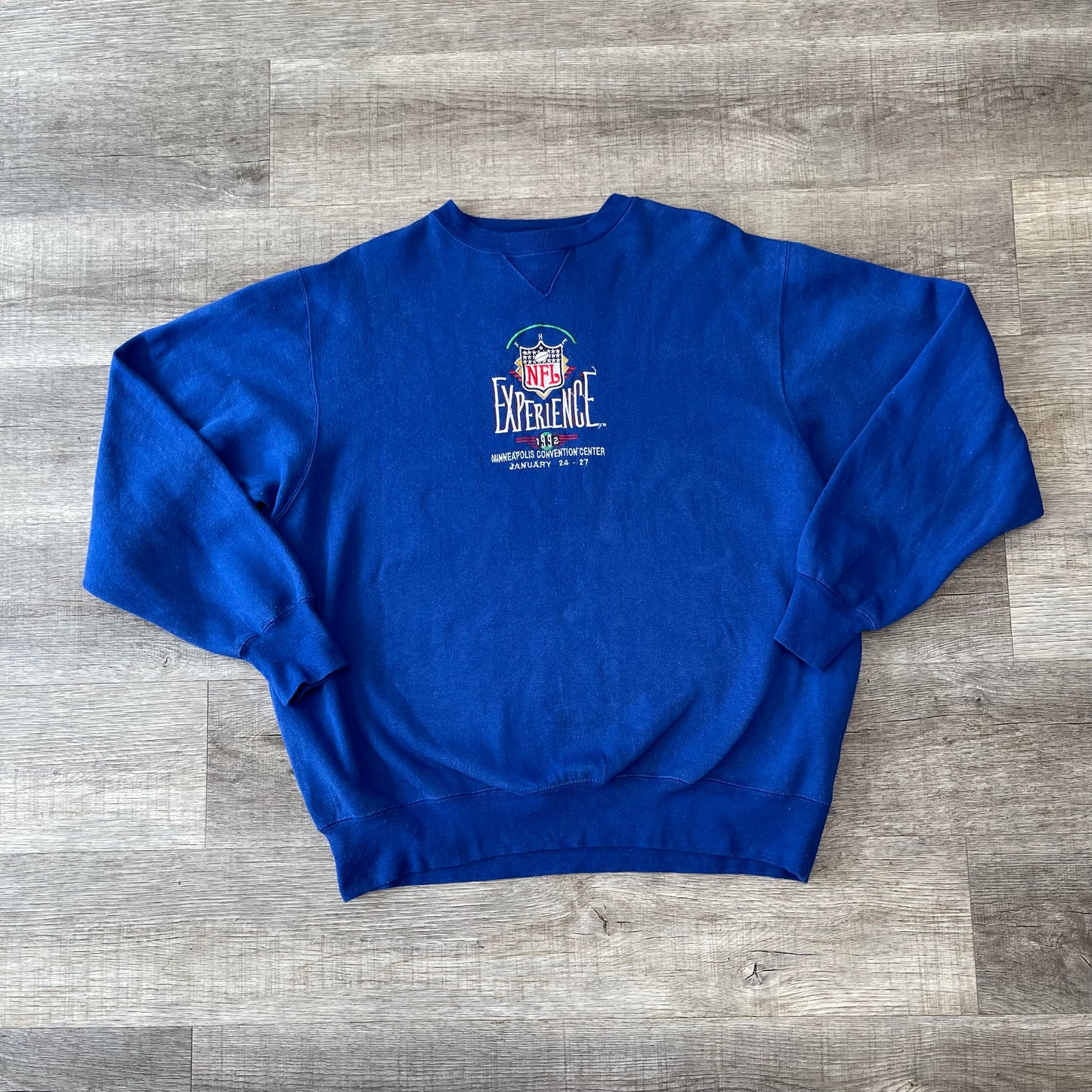 Vintage 1992 Buffalo Bills Logo 7 Sweatshirt Size XL