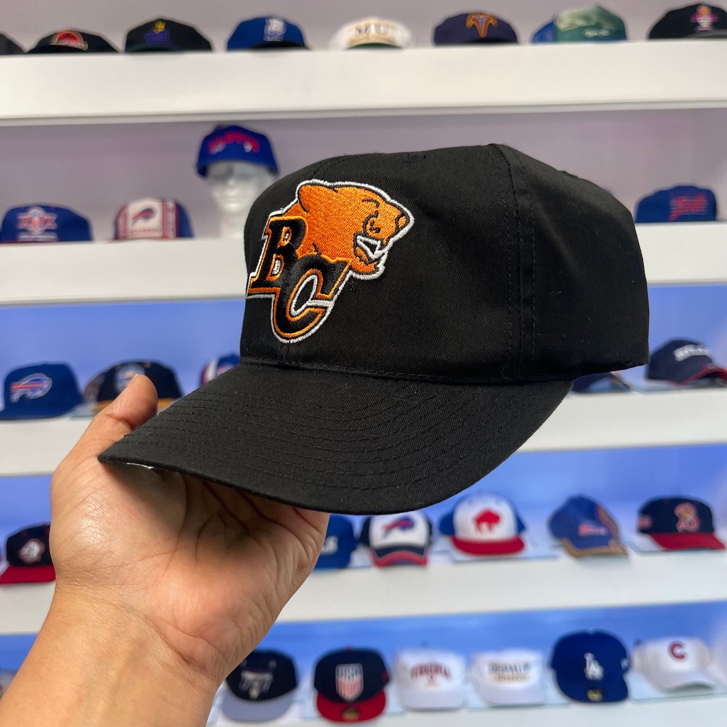 Vintage 1990s BC Lions Twill Snap Back