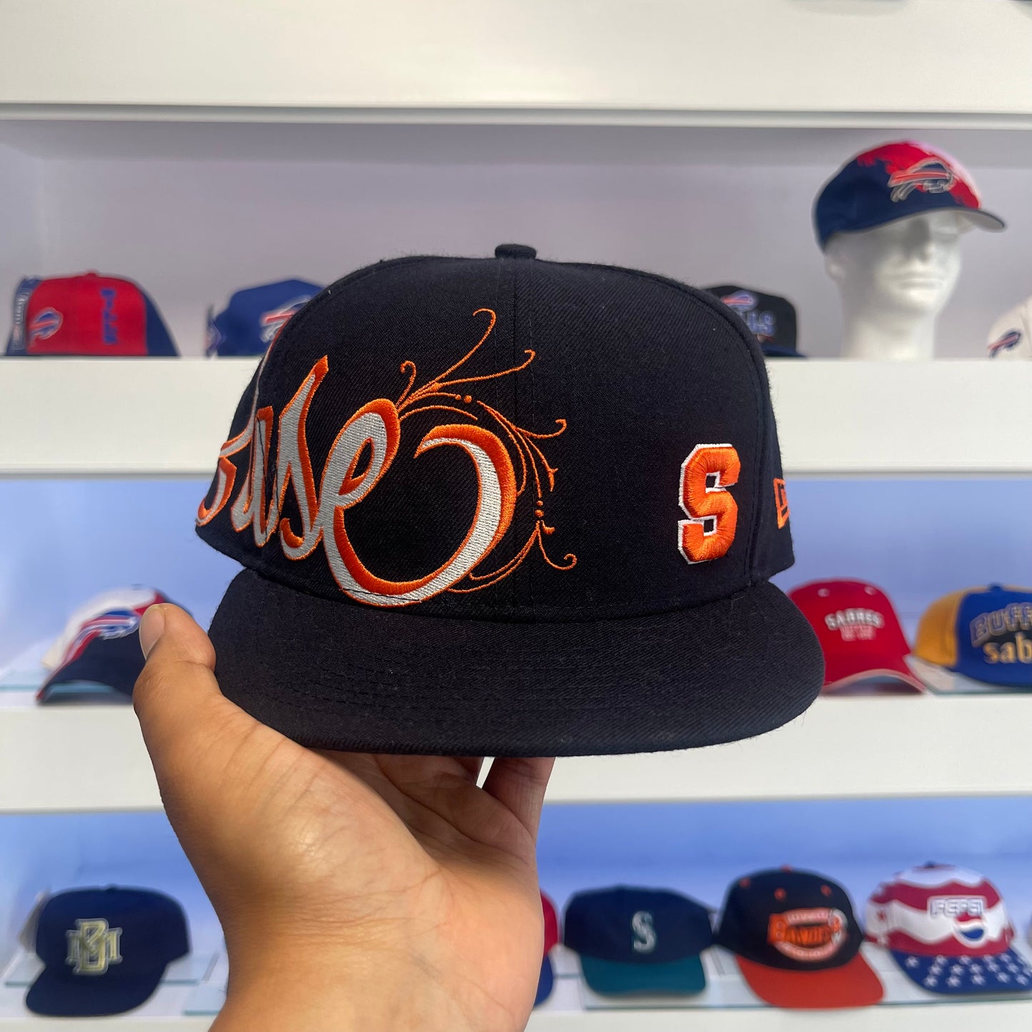 Syracuse Orangemen New Era Fitted Size 7 5/8