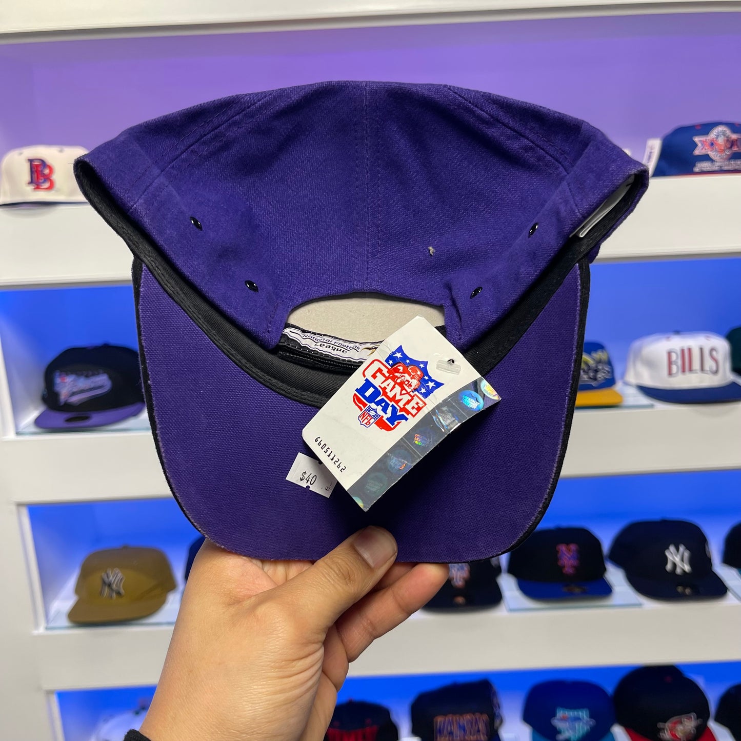 Vintage Baltimore Ravens Game Day Snap Back New with Tags