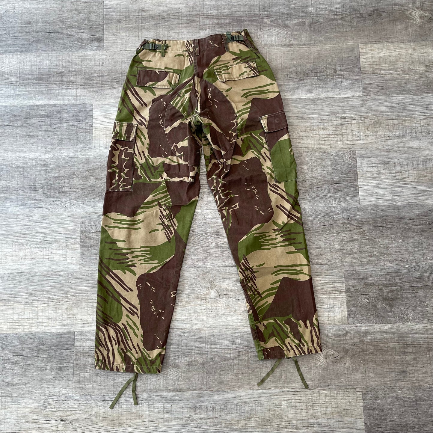 Vintage 1990s Rhodesian Army Camo Pants Size Medium