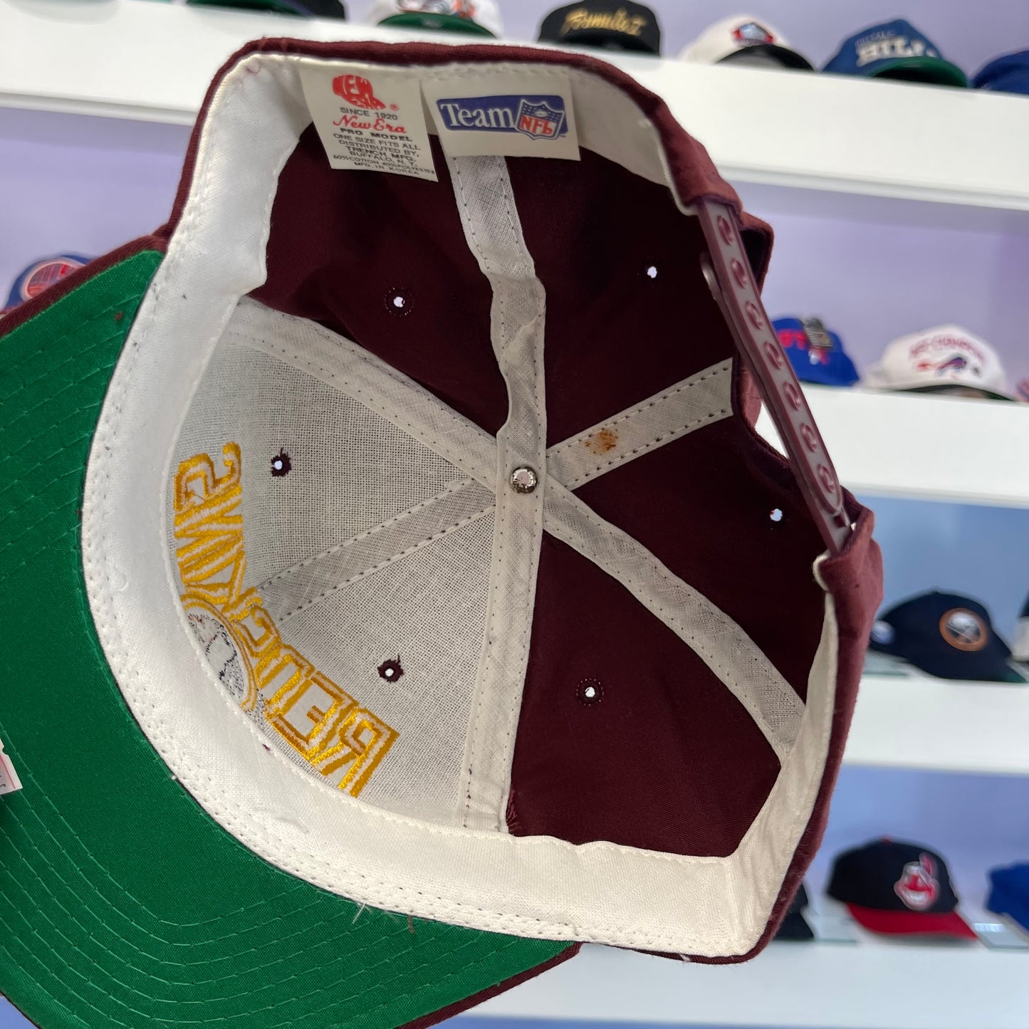 Vintage 1990s NFL Washington Redskins Twill Snap Back