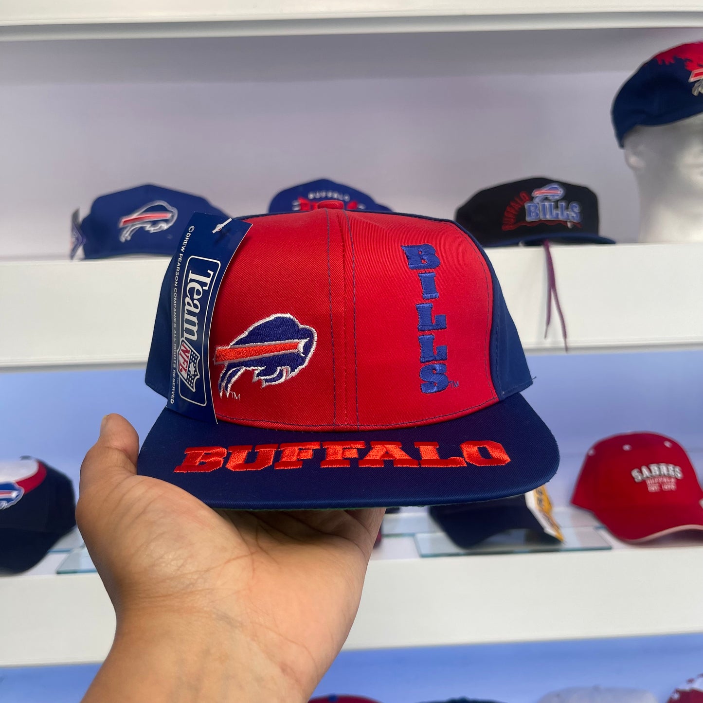 Vintage 1990s Buffalo Bills Twill Snap Back