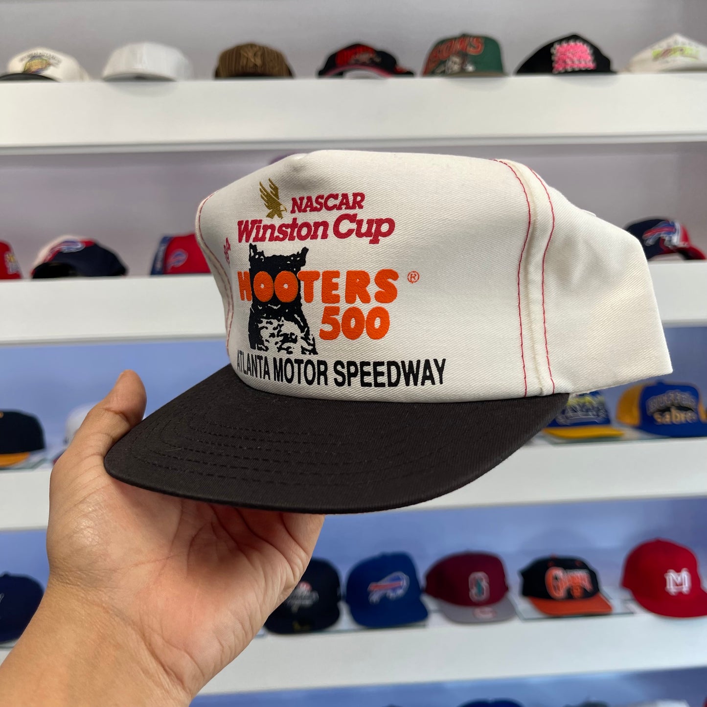 Vintage 1994 NASCAR Winston Cup Hooters Snap Back