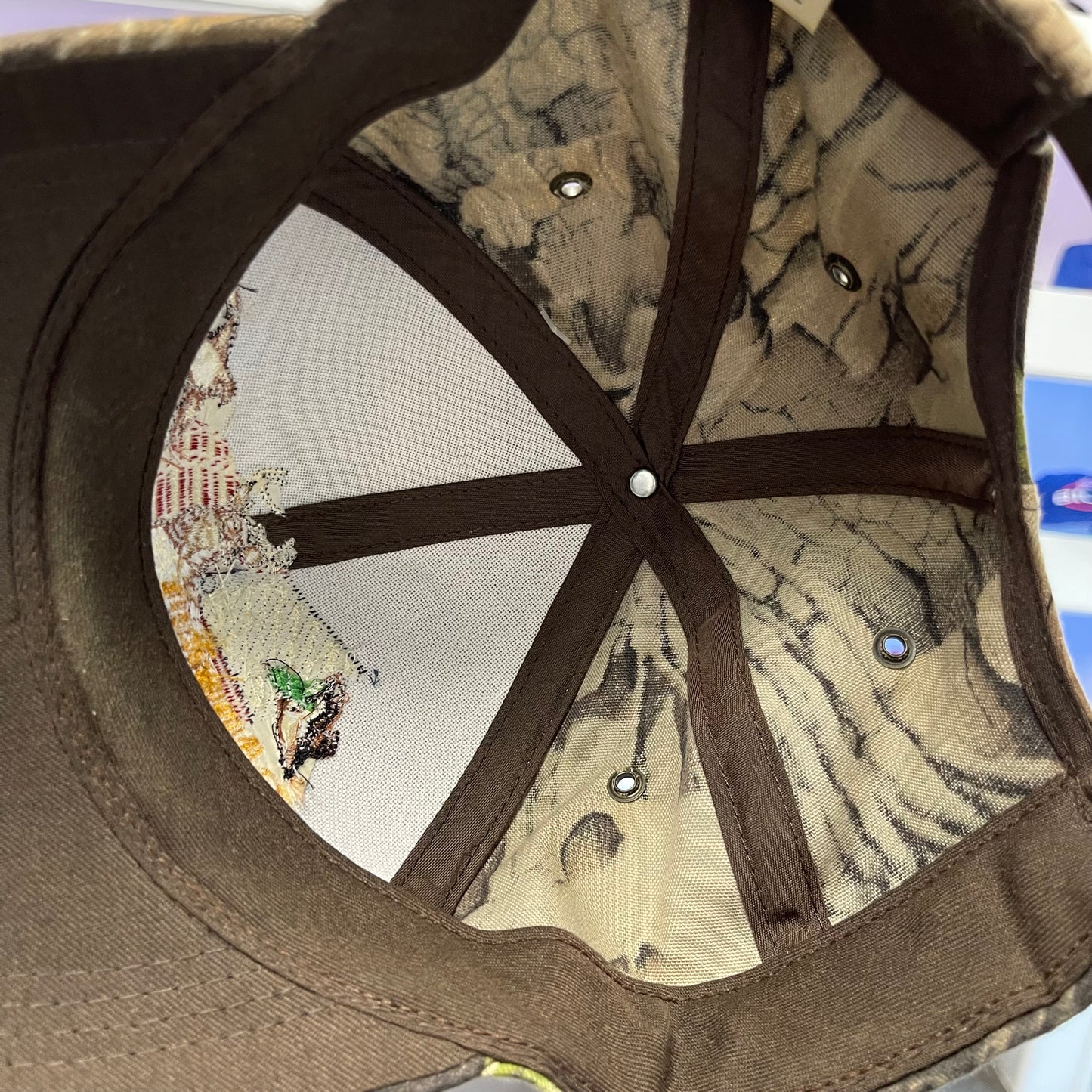 Vintage 1990s American Sportsman Camo Snap Back