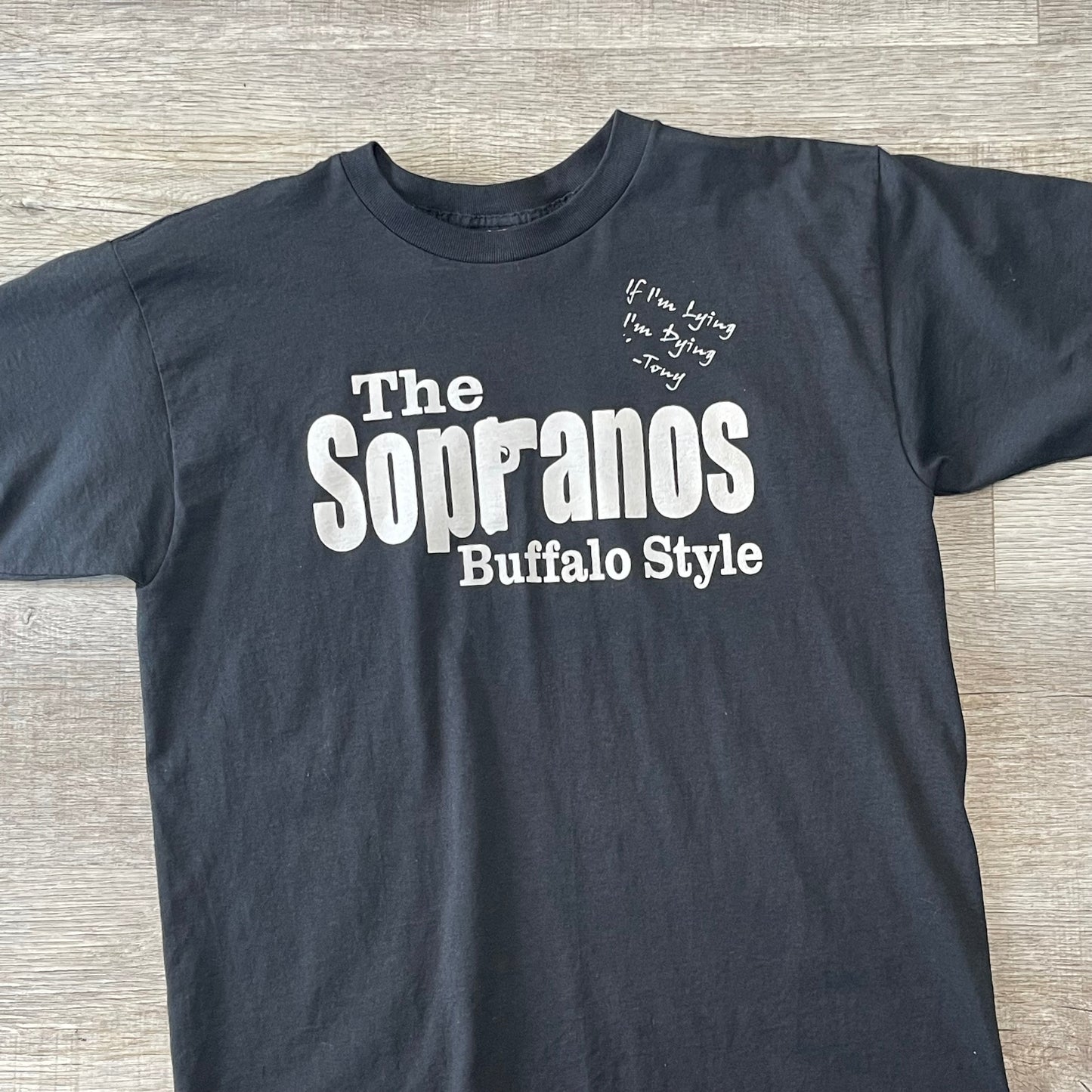 Vintage 2001 The Sopranos Buffalo Style Italian Festival Shirt Size Large