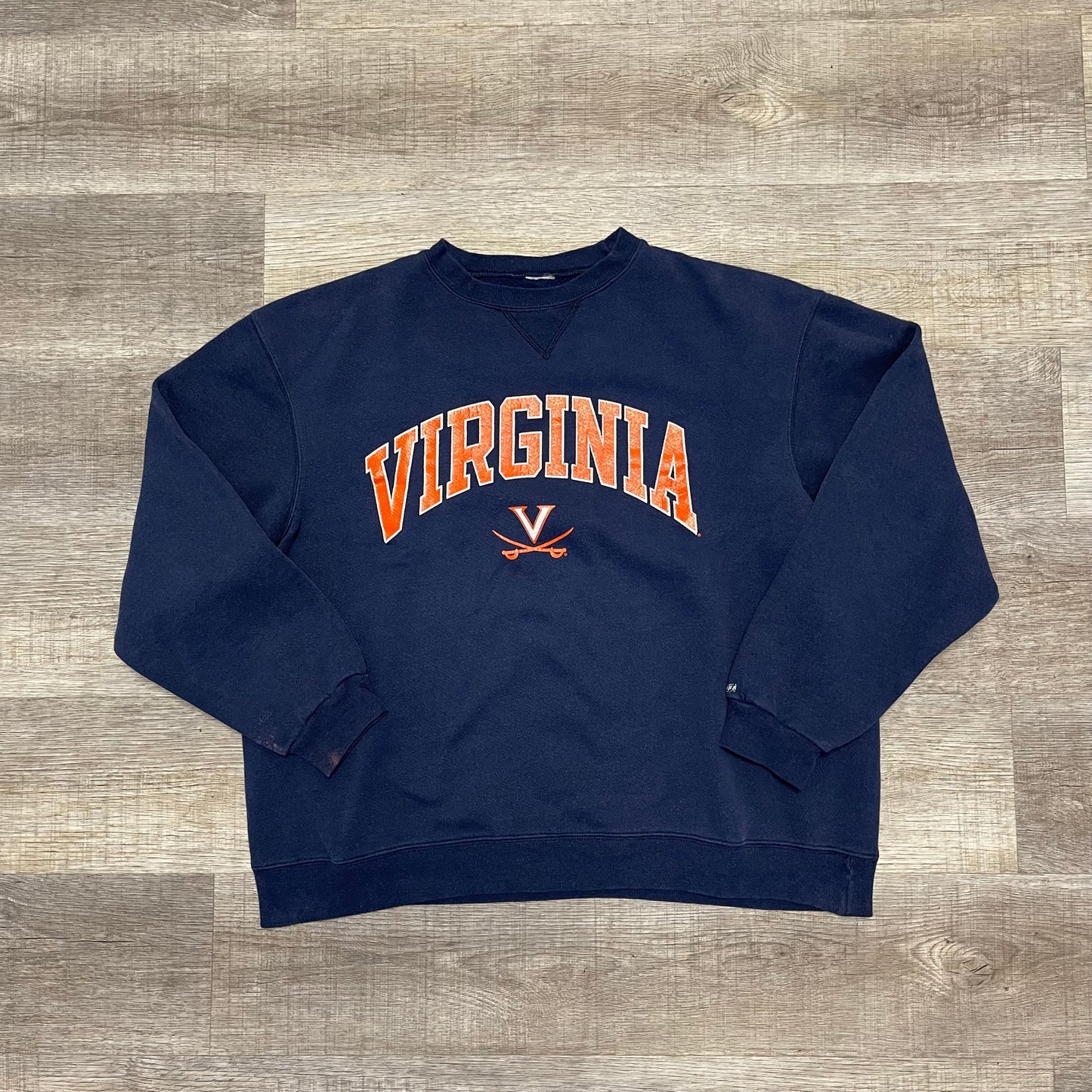 Vintage Virginia Cavaliers Sweatshirt Size Large