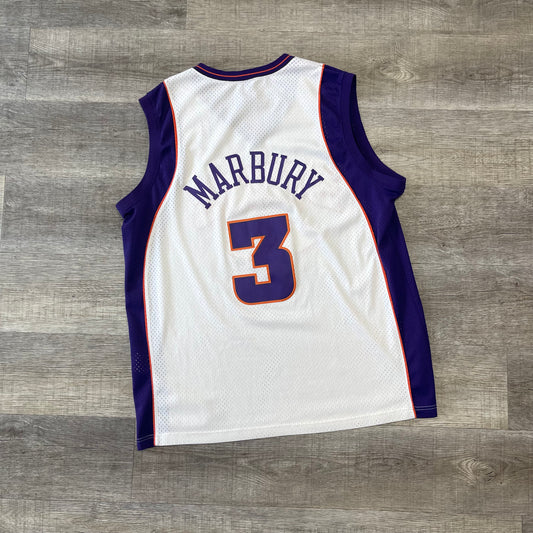 Vintage 2000s NBA Phoenix Suns Stephon Marbury Nike Jersey Size XXL