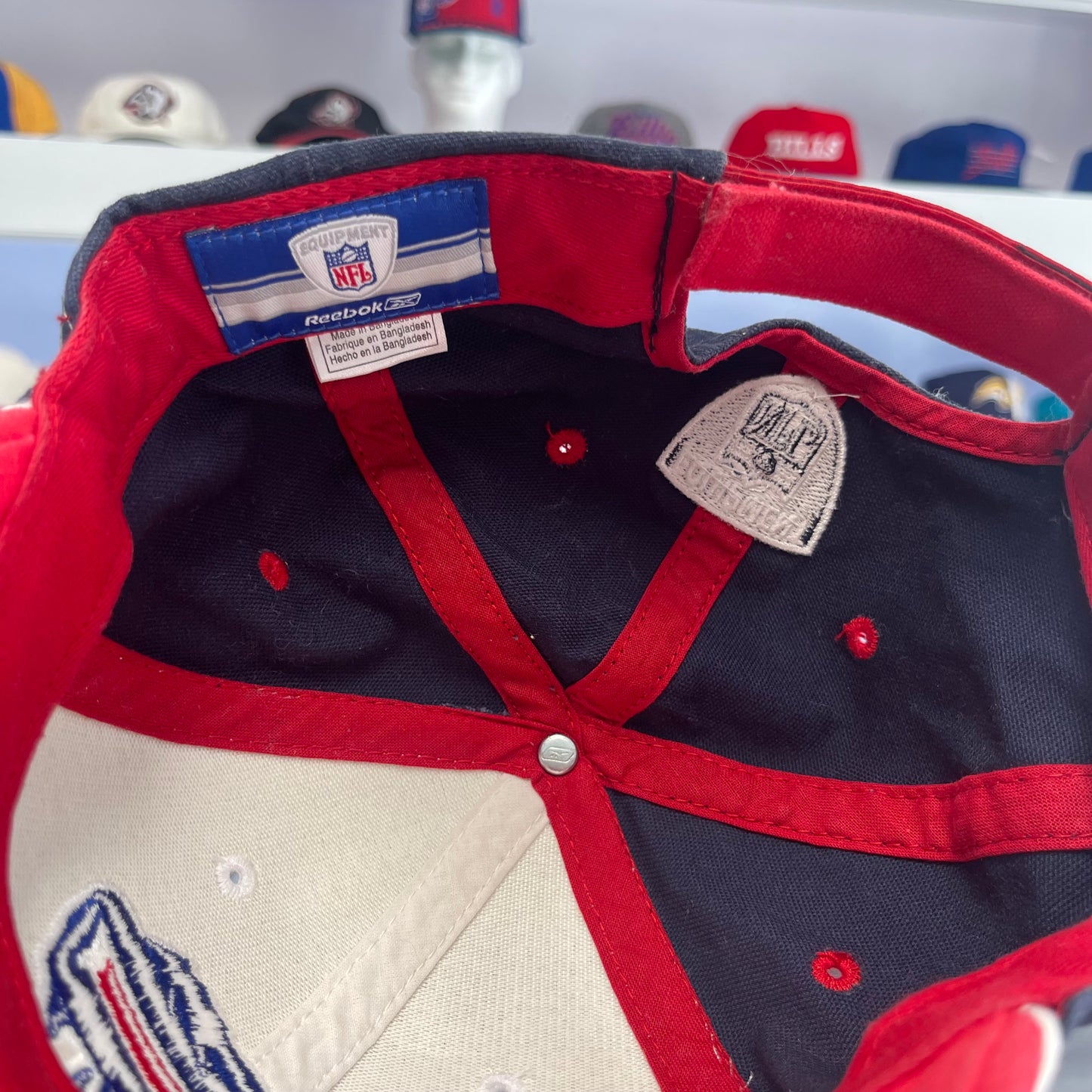 Vintage Y2k Buffalo Bills Reebok Curve Brim Strap Back