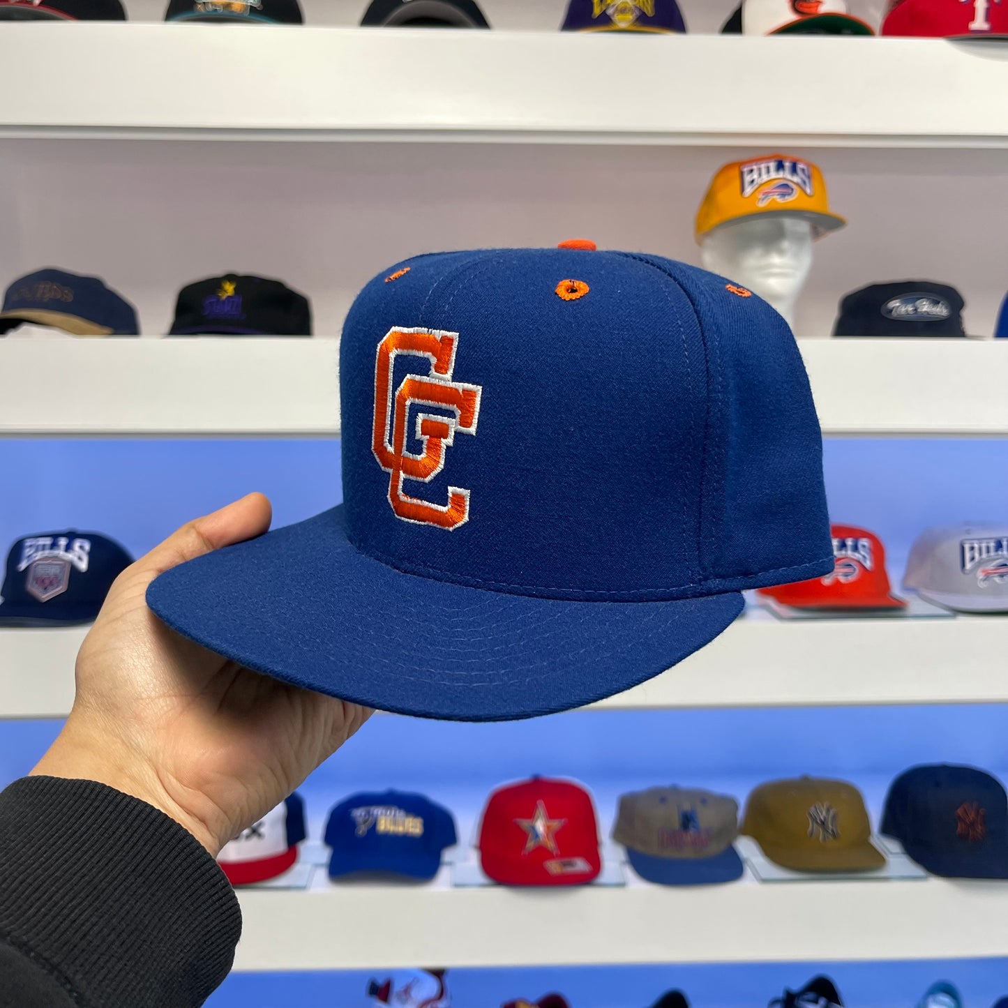 Vintage 1990s New Era Wool Snap Back Dead Stock New