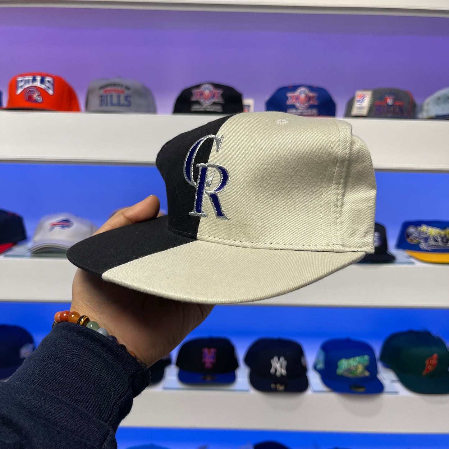 Vintage MLB Colorado Rockies Snap Back New with Tags