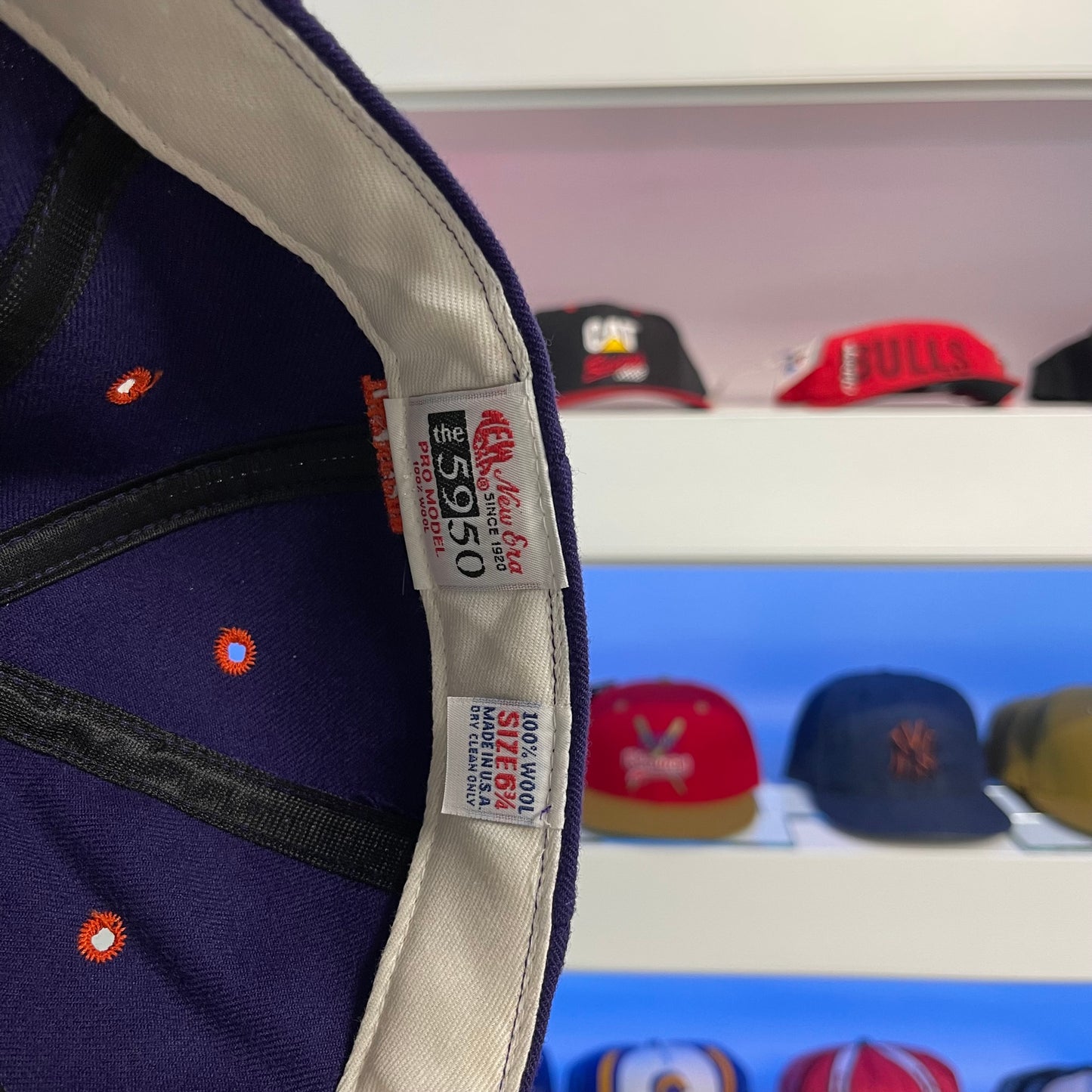 Vintage Cuban Giants NLB New Era Fitted Size 6 3/4