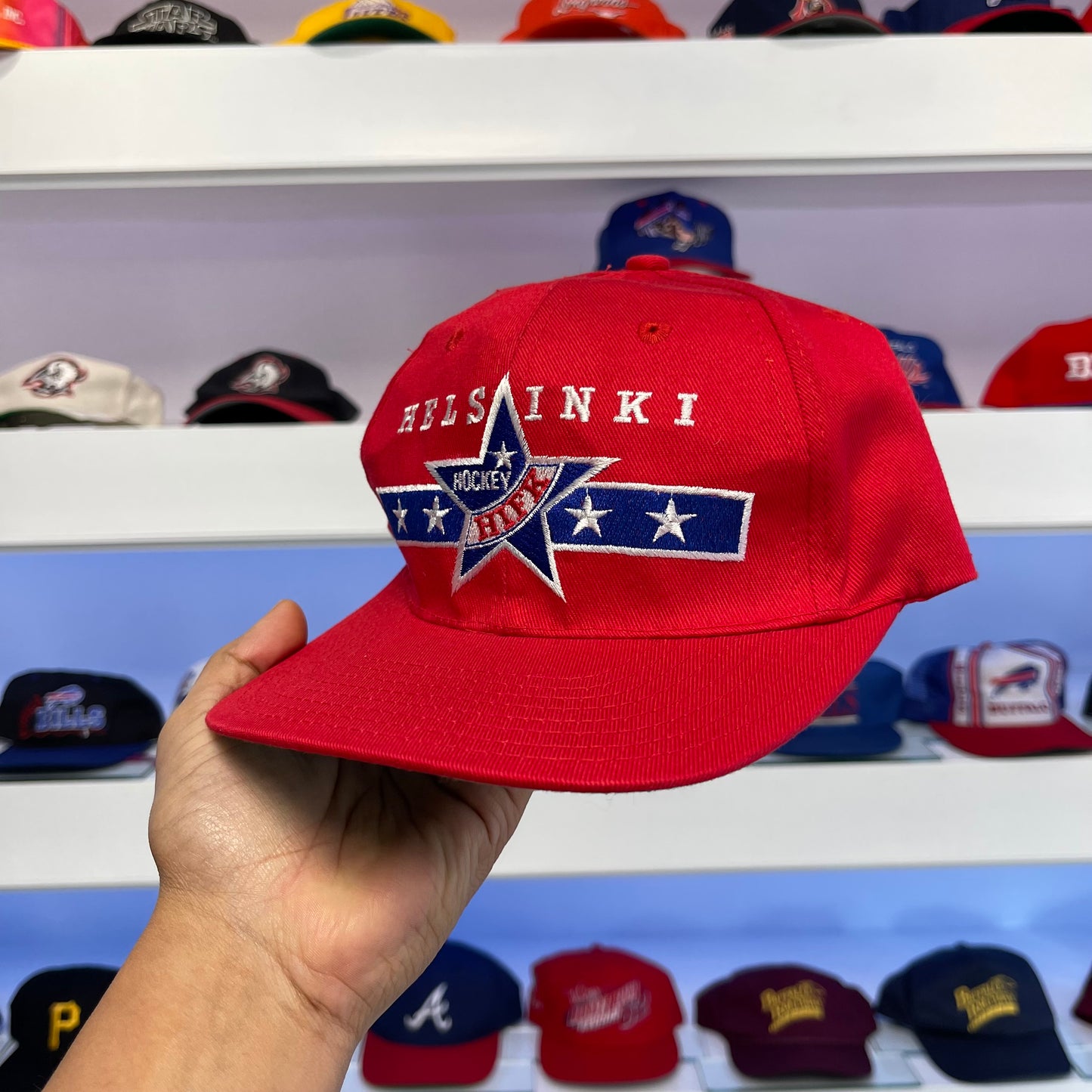 Vintage HIFK Helsinki Finland Professional Hockey Snap Back