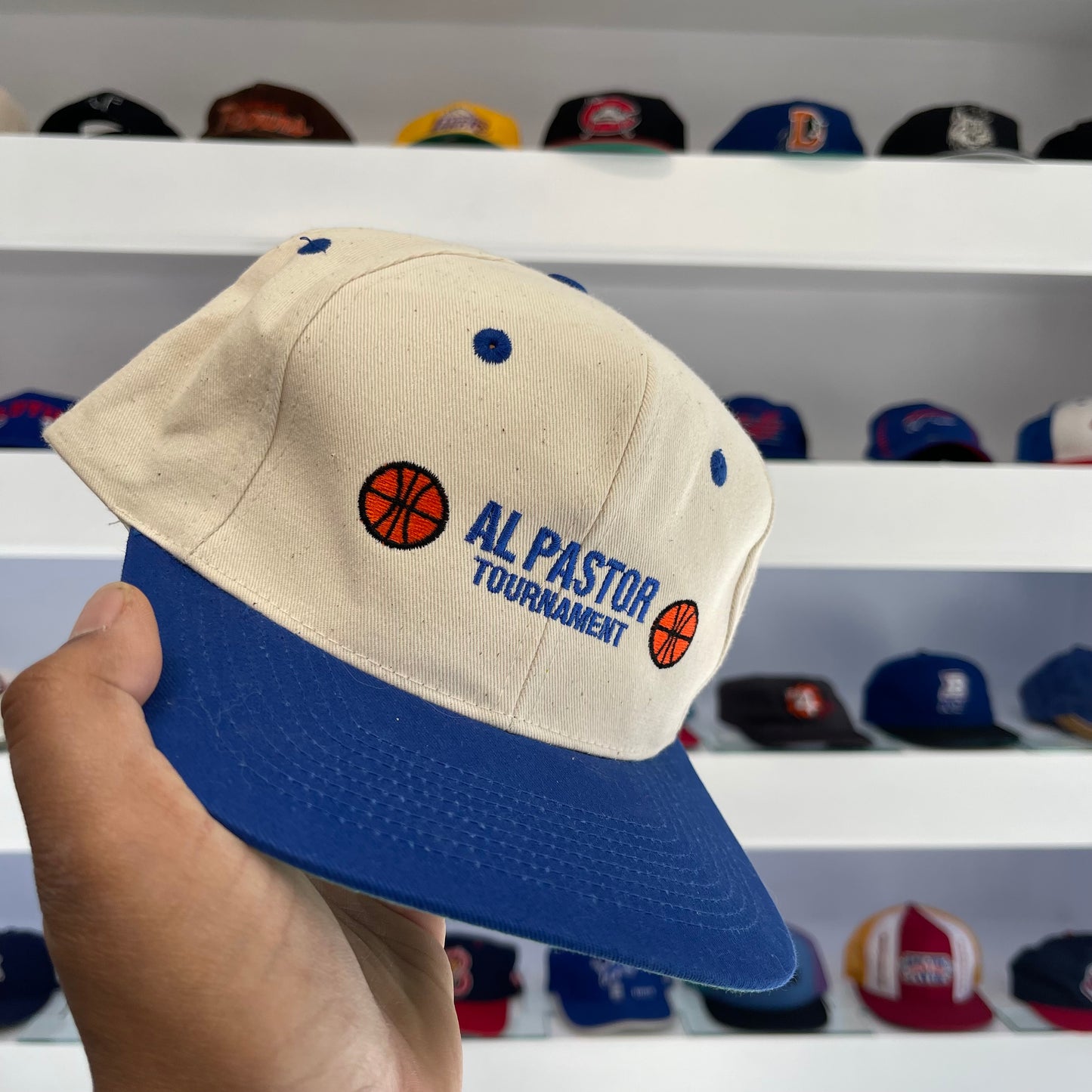 Vintage 1990s Al Pastor NCAA Tournament Snap Back